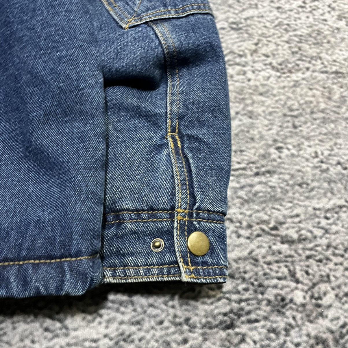 Wrangler VINTAGE WRANGLER SHERPA LINED DENIM TRUCKER JACKET SMALL Size US S / EU 44-46 / 1 - 9 Thumbnail