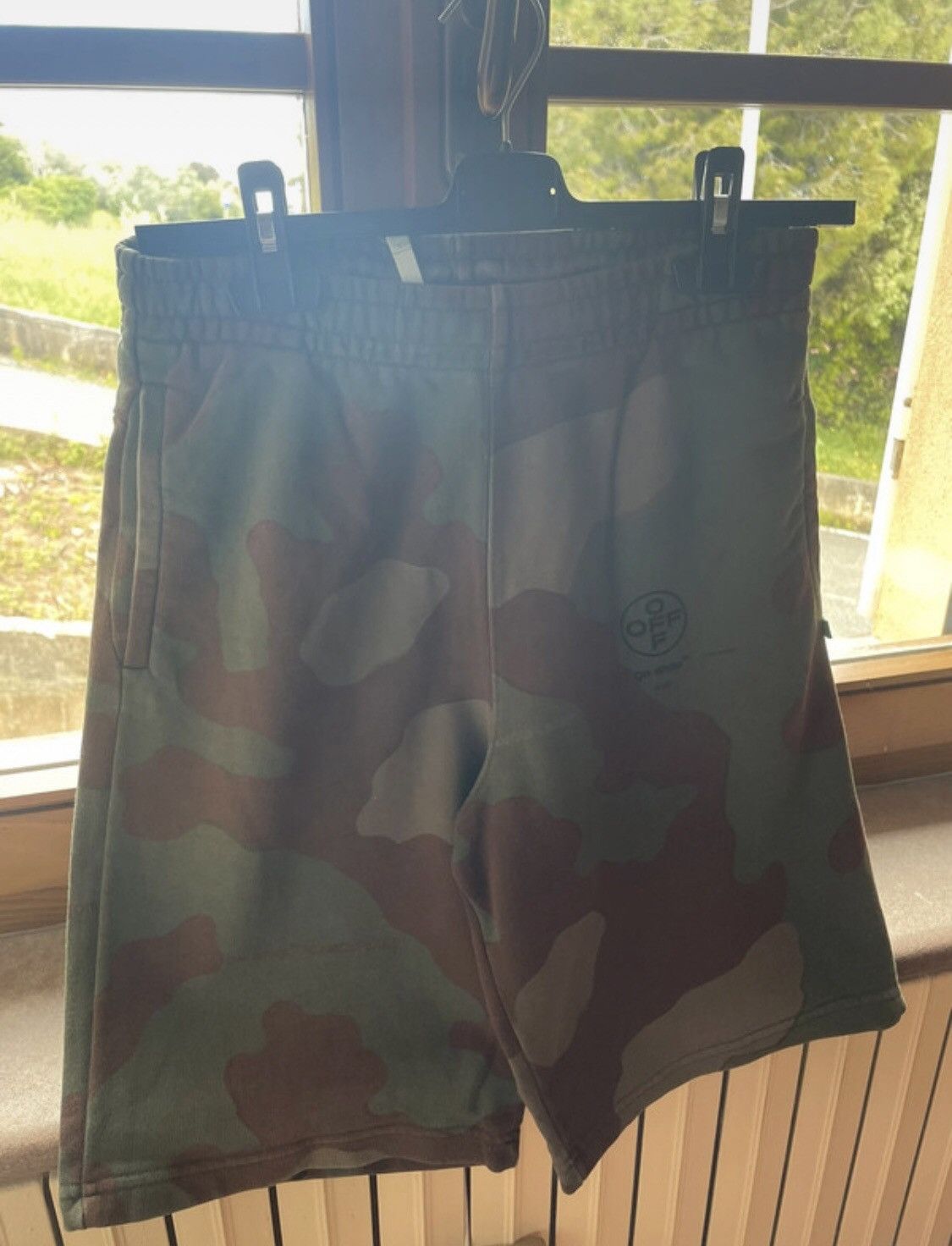 Off-White Off-White Camouflage Stencil Sweat Shorts Size US 30 / EU 46 - 3 Thumbnail