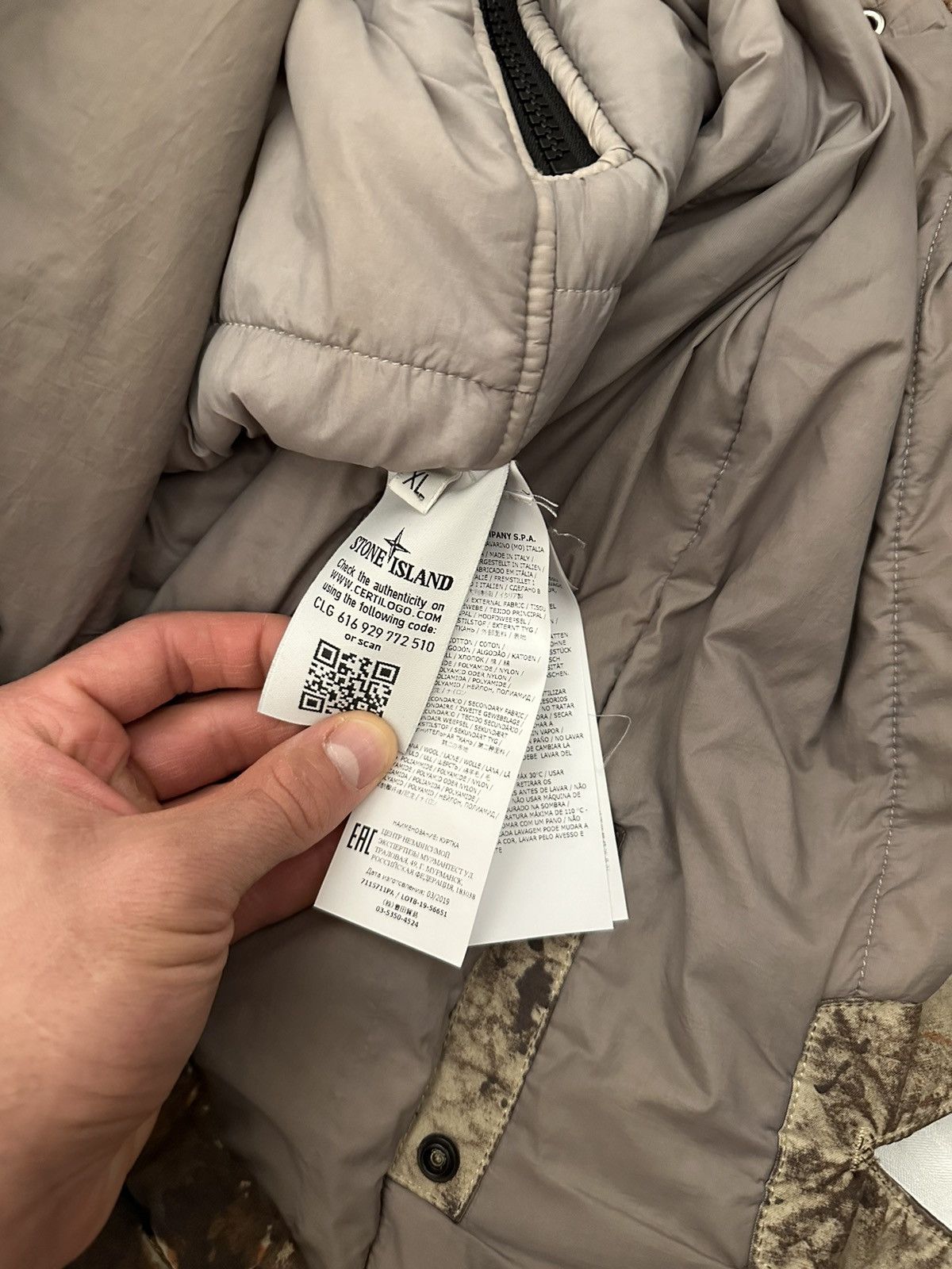 Stone Island Stone Island Paintball Camo Cotton/Cordura Size US XL / EU 56 / 4 - 6 Thumbnail