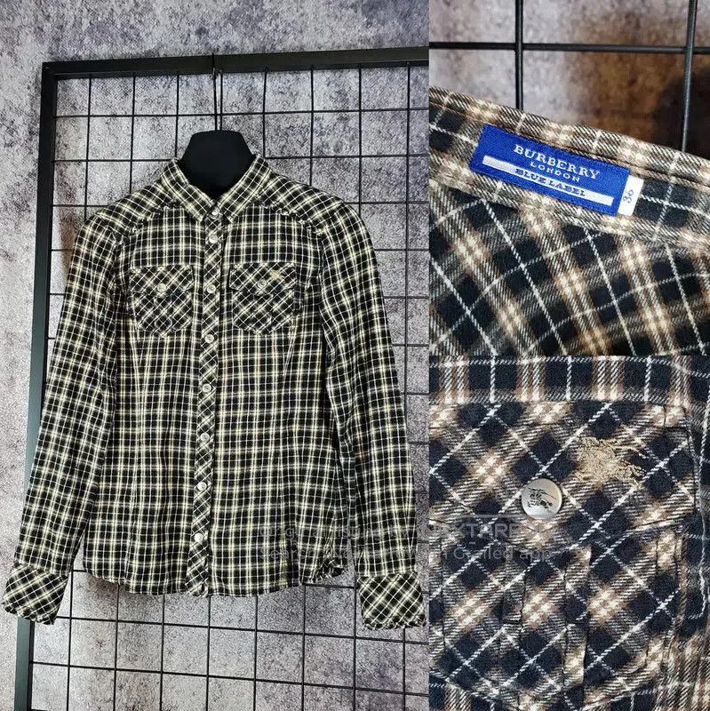 Burberry Burberry Spring Autumn Brown Cotton Check Shirt. Size S / US 4 / IT 40 - 1 Thumbnail