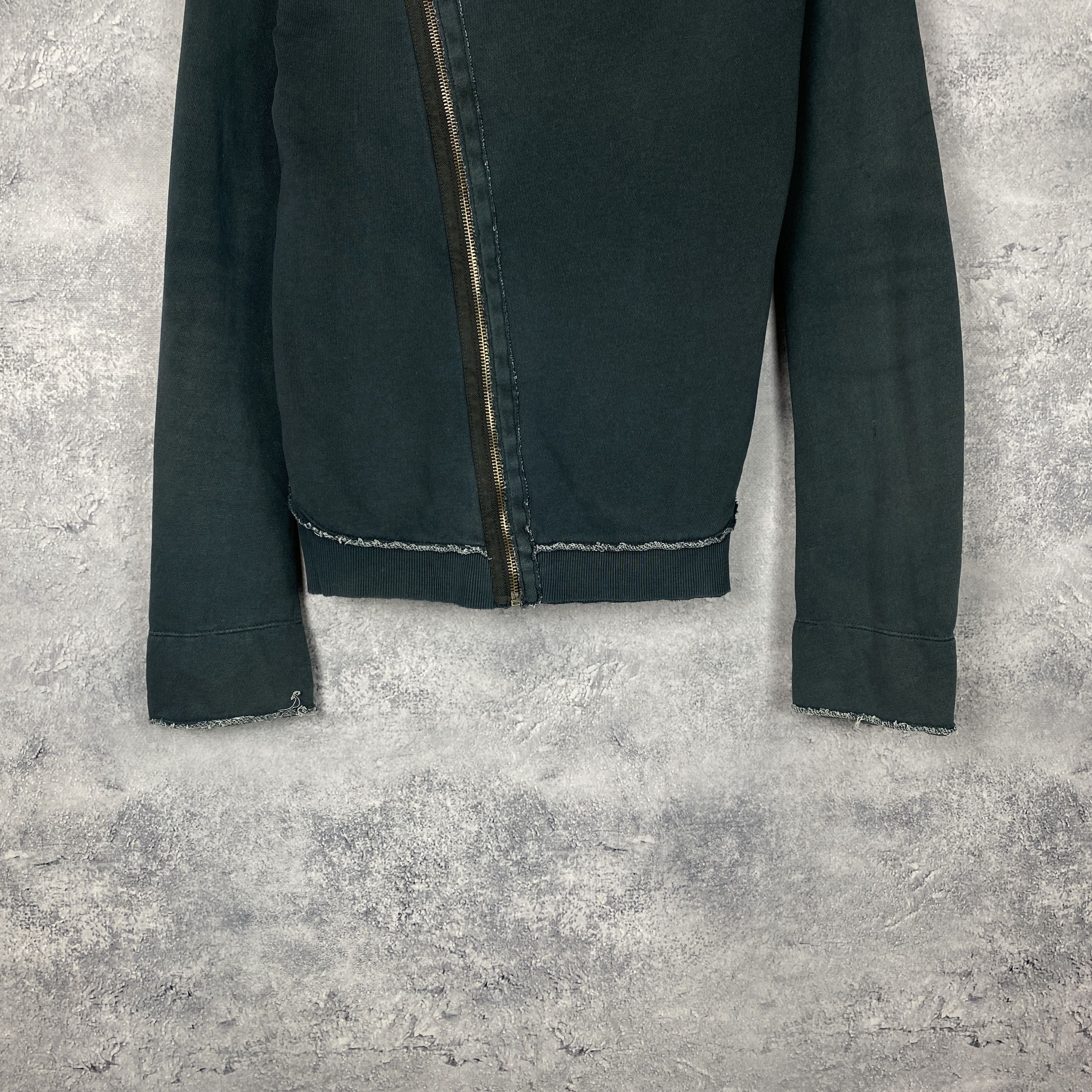 Diesel Diesel Women's Zip Bomber Sweatshirt Size M Blue Long Sleeve Size M / US 6-8 / IT 42-44 - 3 Thumbnail