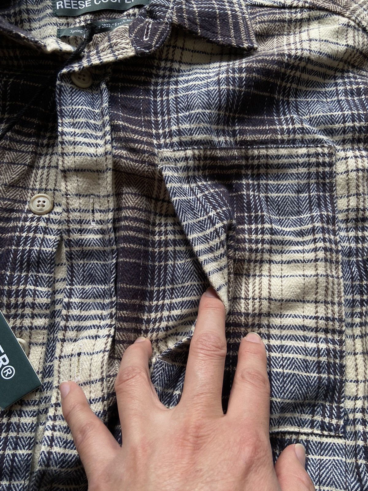 Reese Cooper ‘Fresh Air’ Cargo Flannel Size US S / EU 44-46 / 1 - 4 Thumbnail
