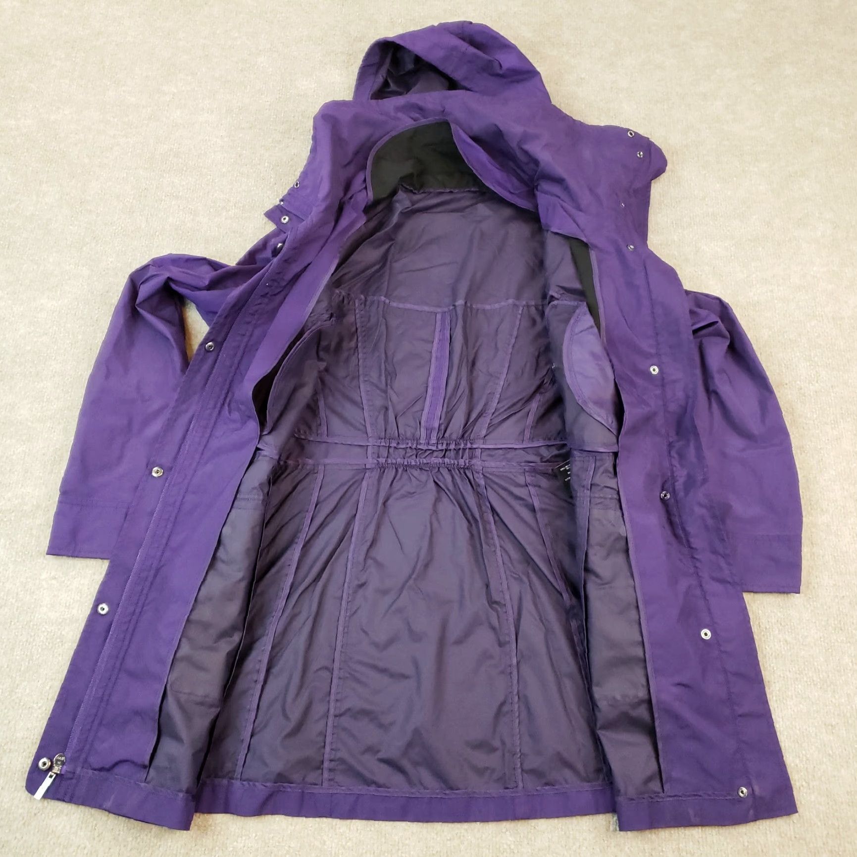 Cole Haan Cole Haan Jacket Womens Medium Purple Full Zip Hooded Pockets Lightweight Casual Windbreaker Size M / US 6-8 / IT 42-44 - 5 Thumbnail