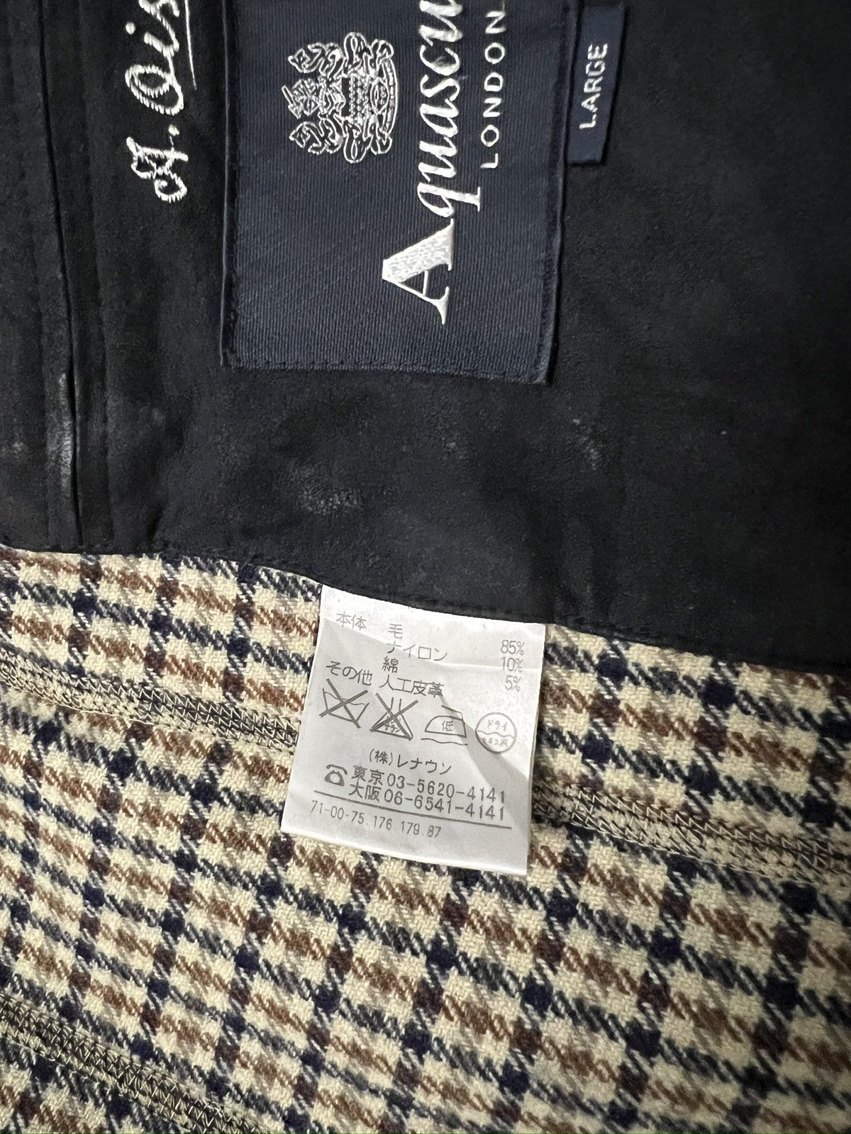 Aquascutum 537. Aquascutum Single Breasted Wool Jacket Navy Size US L / EU 52-54 / 3 - 9 Thumbnail