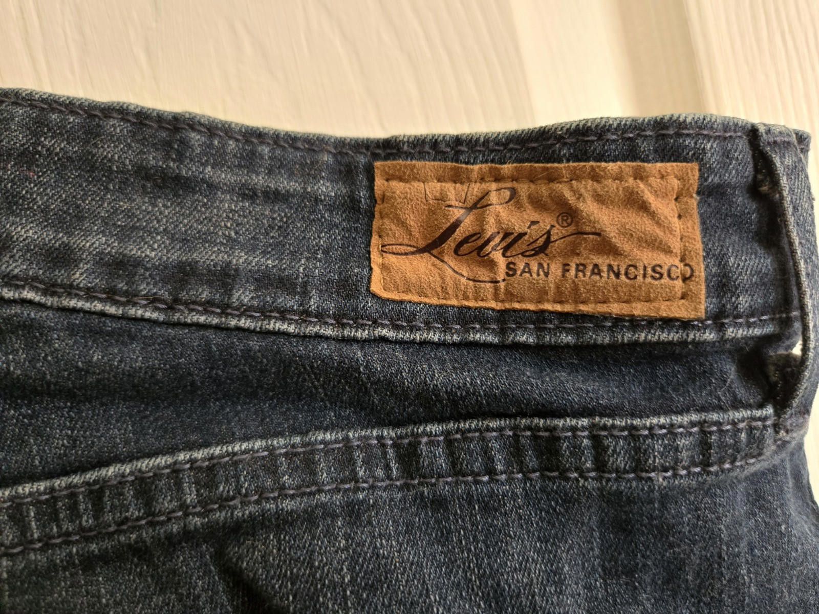 Levi's Levis San Francisco Bold Curve Classic Straight Leg Blue Jea Size 36" / US 14 / IT 50 - 8 Thumbnail