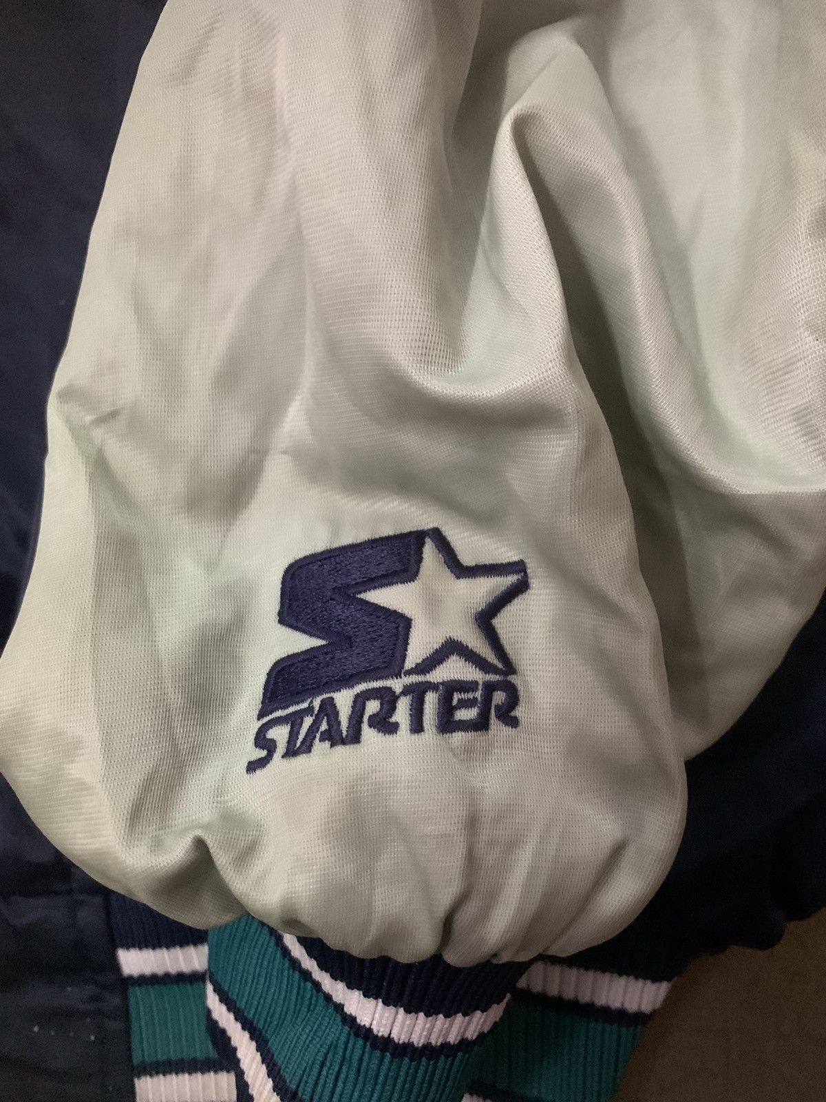 MLB × Starter × Vintage Seatle Mariners Baseball Jacket Size US L / EU 52-54 / 3 - 6 Thumbnail