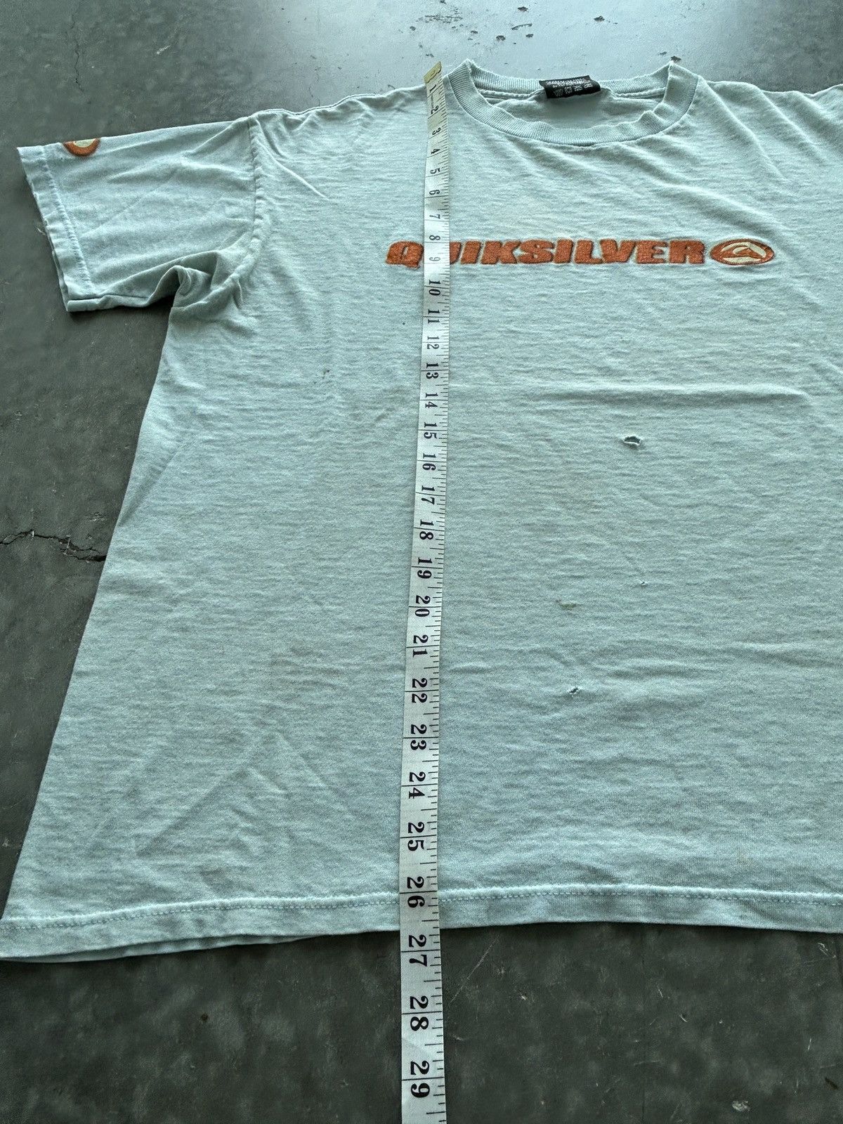 Quiksilver Vintage 90s Quiksilver Graphic Tee Thrashed Size US XL / EU 56 / 4 - 15 Thumbnail