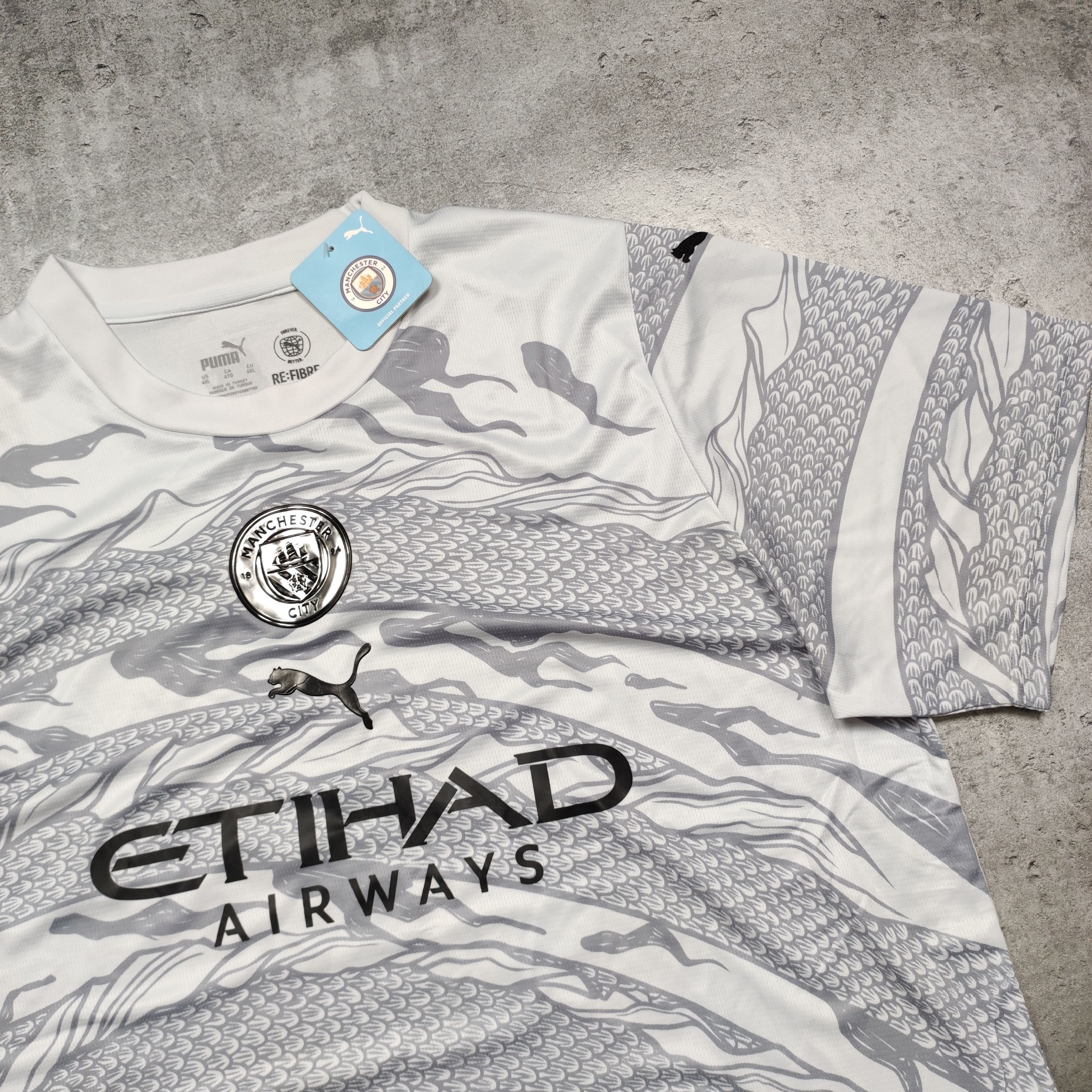 Puma RARE Limited Puma x Manchester City Chinese New Year Kit Size US XXL / EU 58 / 5 - 4 Thumbnail