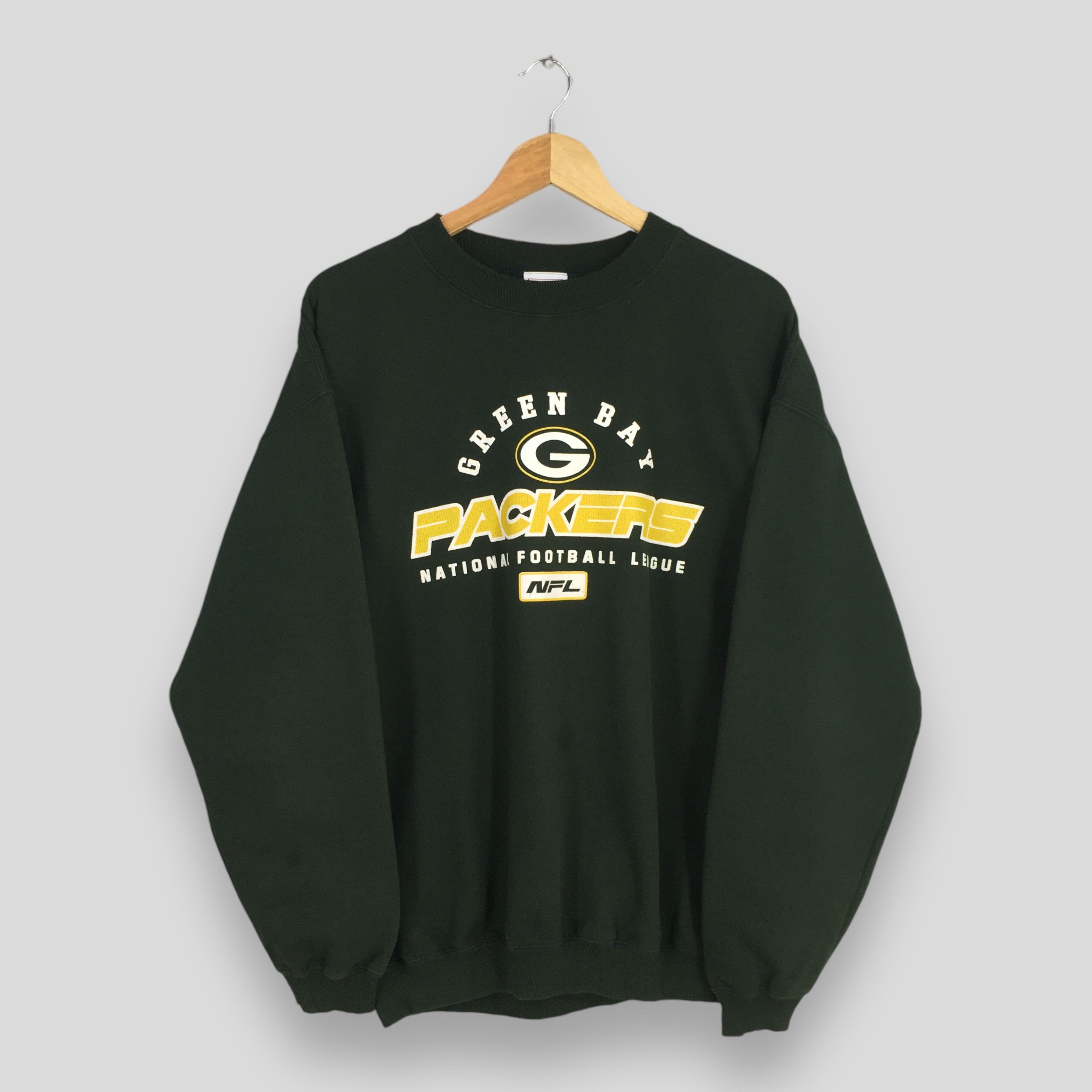NFL Vintage Green Bay Packers Football NFL Sweatshirt Large Size US L / EU 52-54 / 3 - 1 Thumbnail