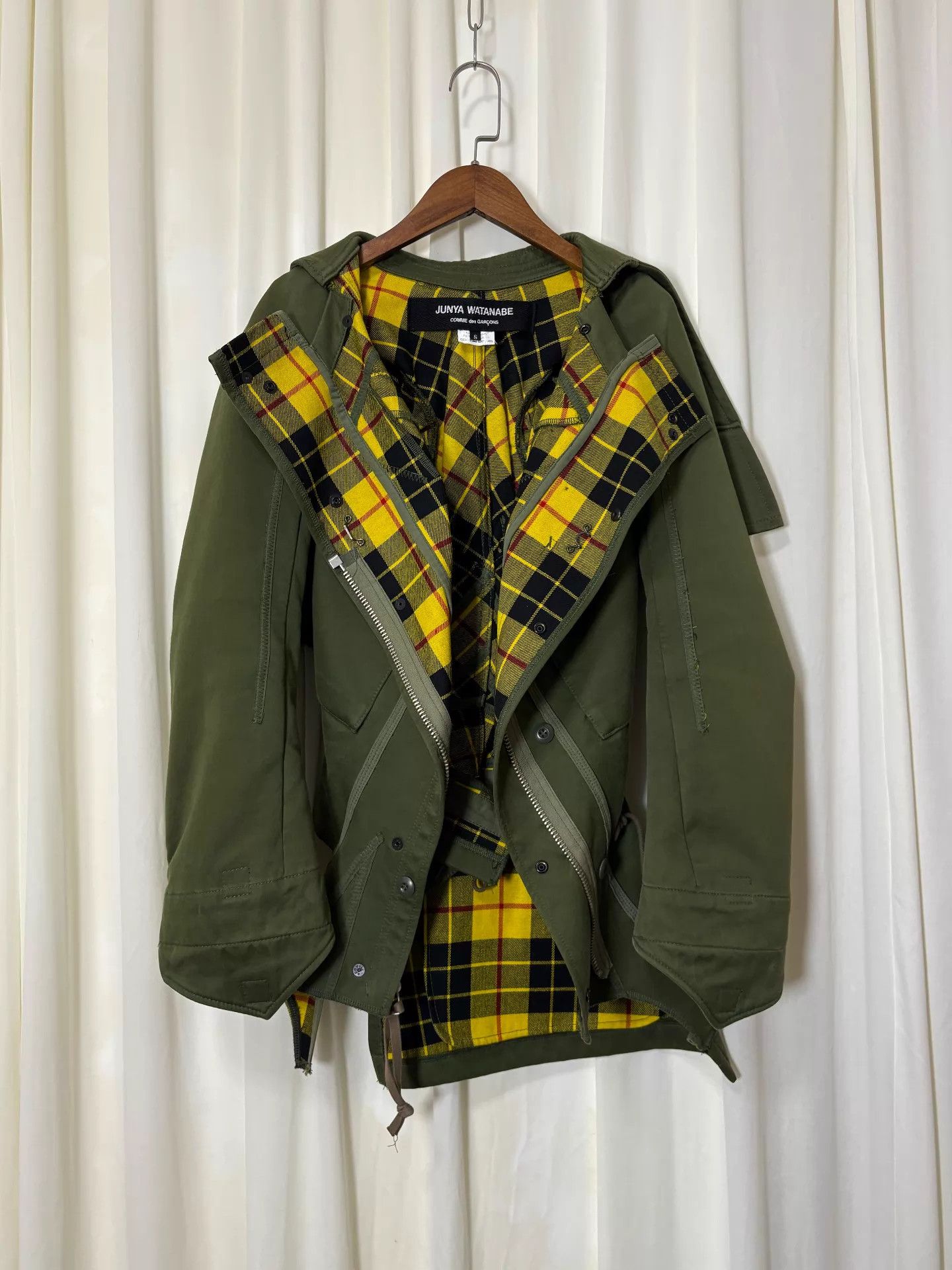 Junya Watanabe Junya Watanabe 06AW Decon ASYM MIL Archive Jacket S Size S / US 4 / IT 40 - 8 Thumbnail