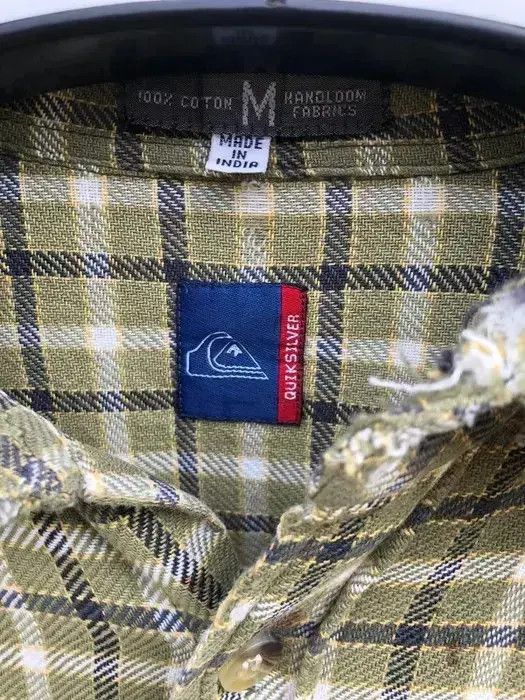 Quiksilver Vintage Quiksilver Checked Plaid Tartan Flannel Size US M / EU 48-50 / 2 - 4 Thumbnail