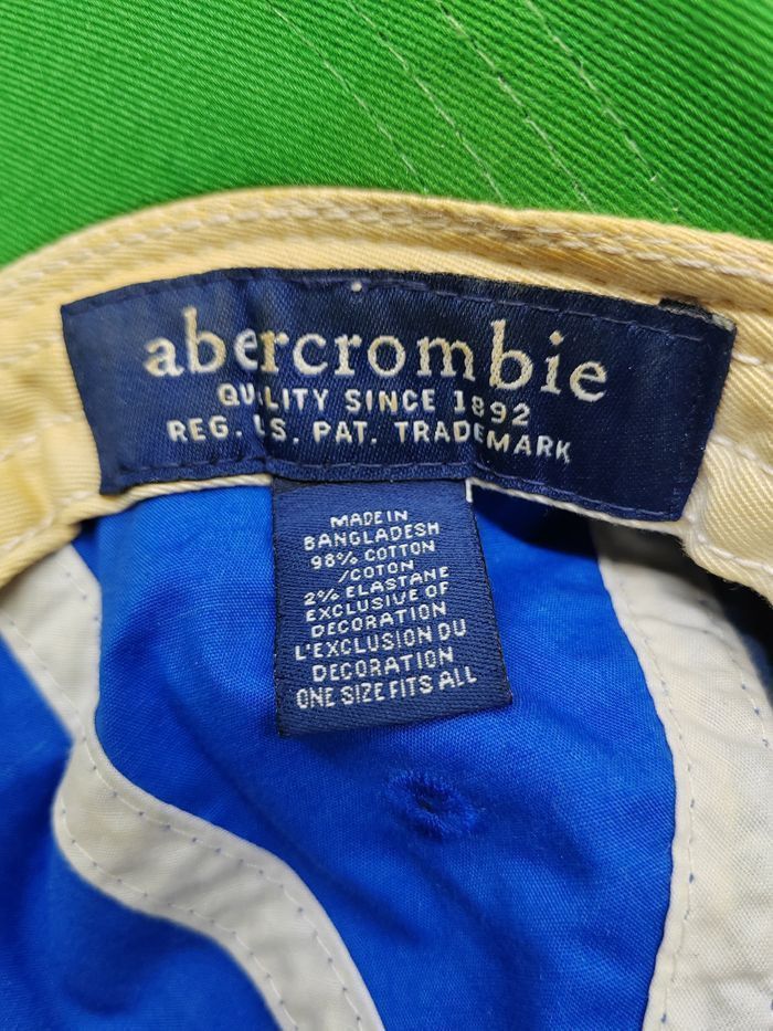 Abercrombie & Fitch Vintage Abercrombie & Fitch Distressed Style Fullcap Size ONE SIZE - 5 Thumbnail