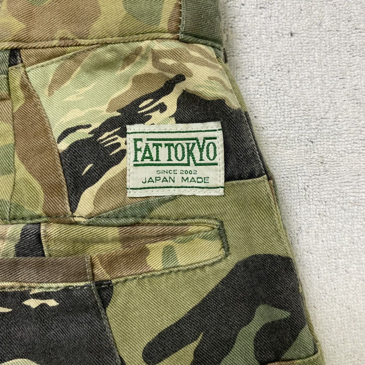 Fat Tokyo × Japanese Brand Fat tokyo patchwork shorts Size US 32 / EU 48 - 7 Thumbnail