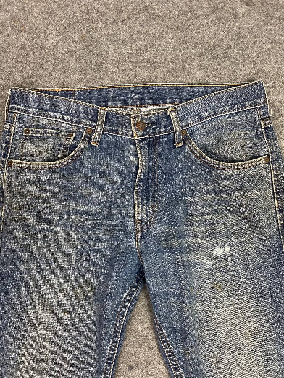 Levi's levis 527 bootcut flare denim nice design Size US 35 - 9 Thumbnail