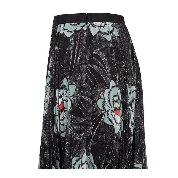 Dries Van Noten o1tko10125 Long Skirt in Multicolor Size 26" / US 2 / IT 38 - 3 Thumbnail