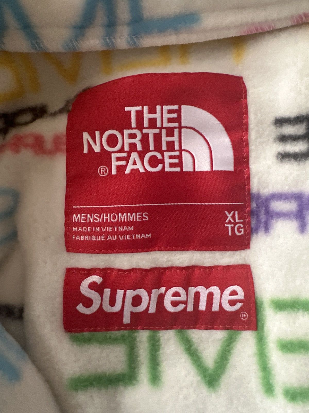 Supreme × The North Face SUPREME x North Face Steep Tech Fleece White Size XL FW21 Size US XL / EU 56 / 4 - 17 Thumbnail