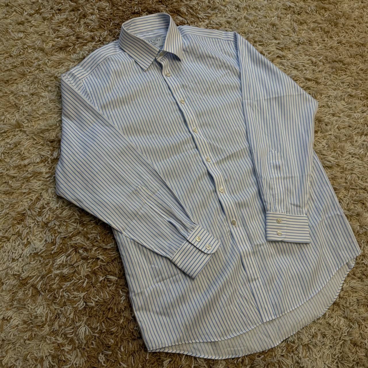 Charles Tyrwhitt charles tyrwhitt white dress shirt 16-34 Size US M / EU 48-50 / 2 - 2 Thumbnail