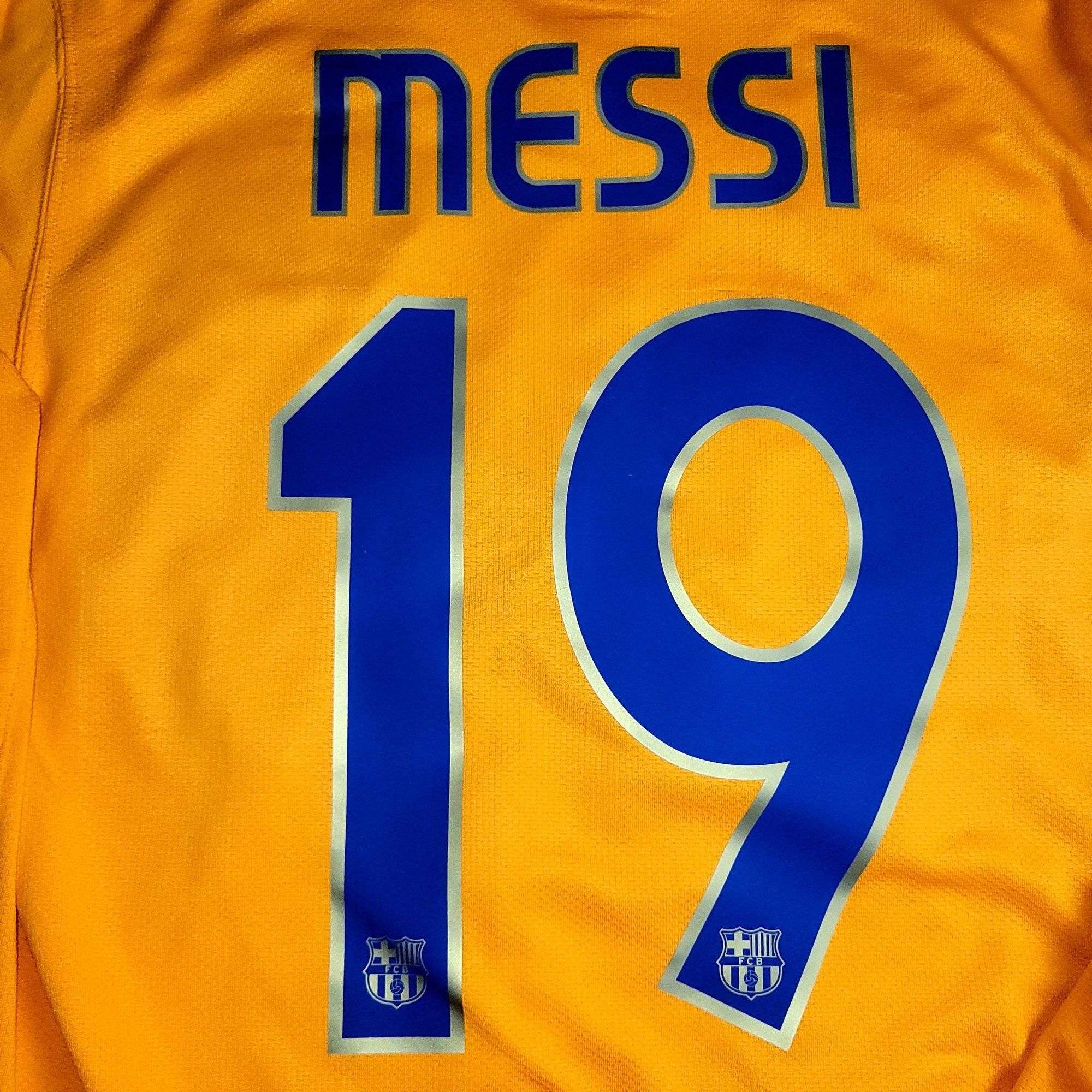 Nike Messi Barcelona 2007 2008 Third Long Sleeve Soccer Jersey M Size US M / EU 48-50 / 2 - 4 Thumbnail