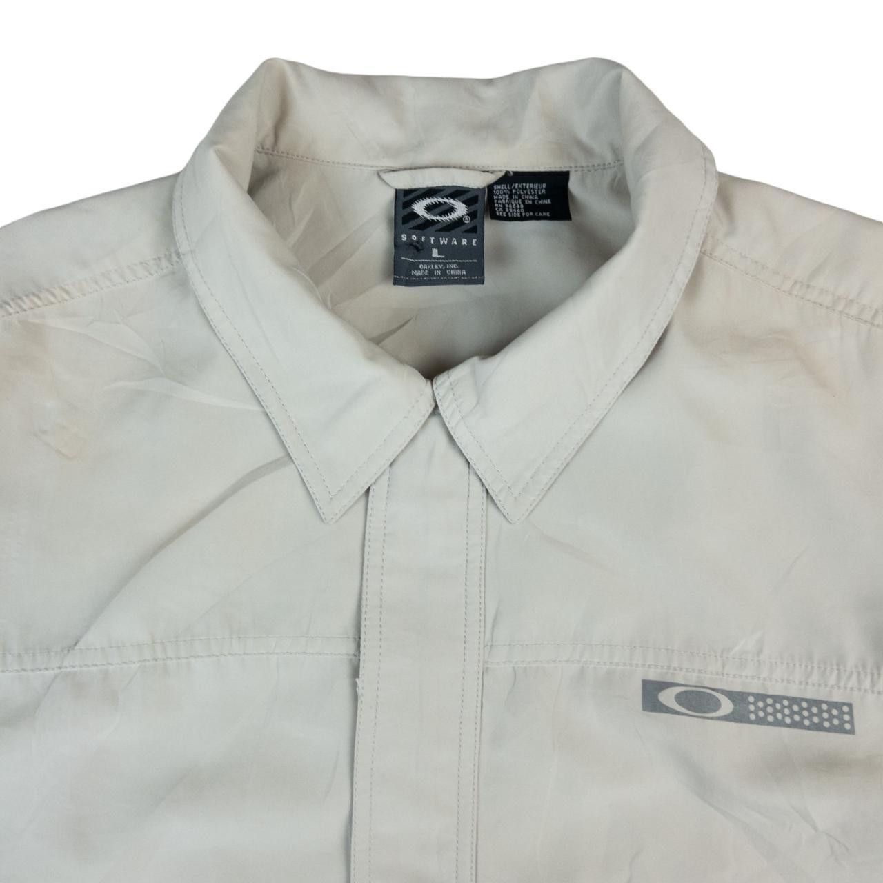 Oakley Vintage Oakley Adjustable Zip Up Short Sleeve Shirt Size L Size US L / EU 52-54 / 3 - 4 Thumbnail