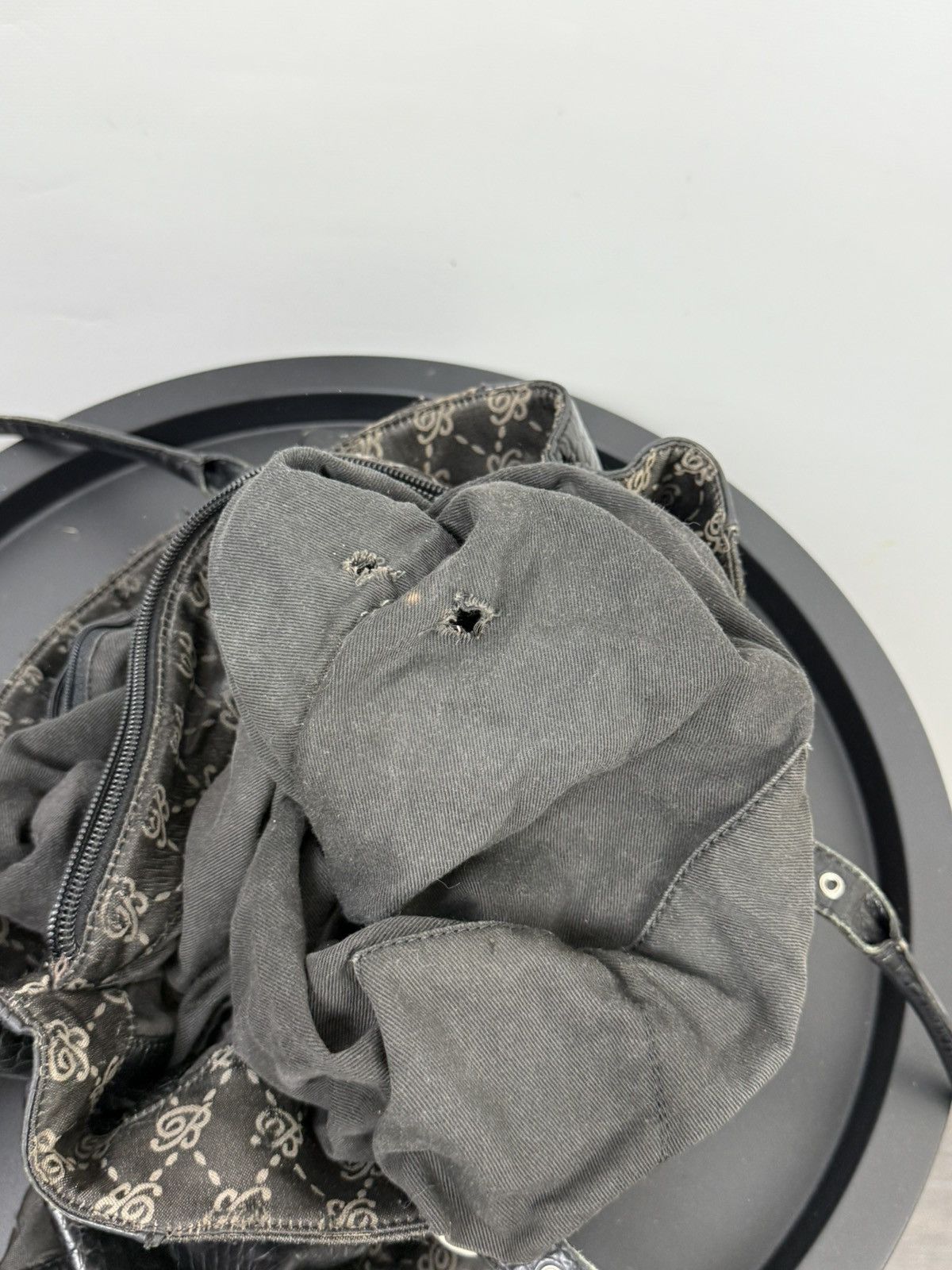 Blumarine Brumarine VNTG Y2K Cloth Monogram Bag Size ONE SIZE - 21 Thumbnail