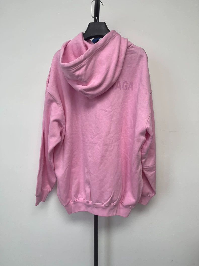 Balenciaga Balenciaga Front and back logo hooded sweatshirt Size US S / EU 44-46 / 1 - 2 Thumbnail