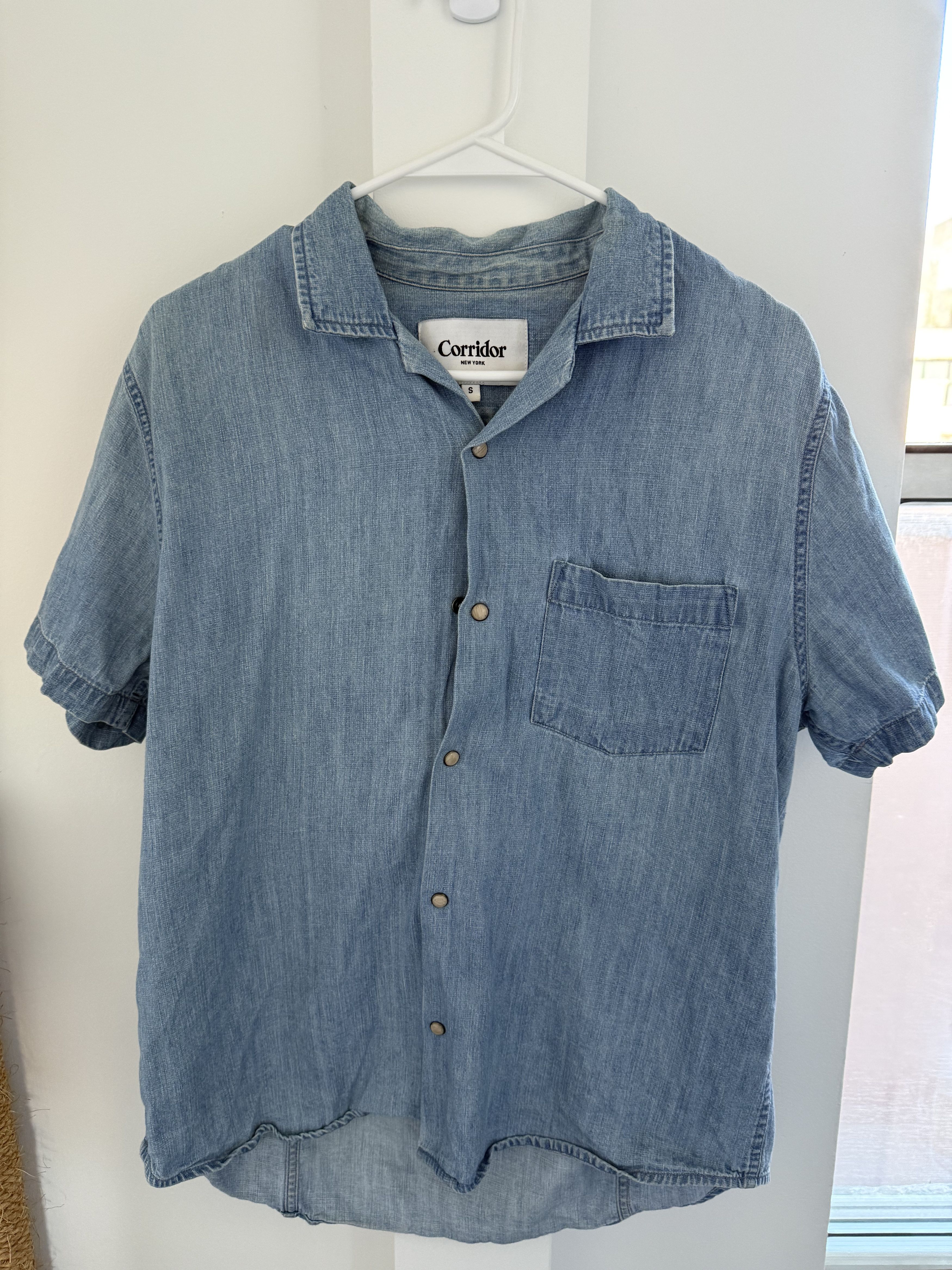 Corridor Western Denim Shirt Size US S / EU 44-46 / 1 - 1 Thumbnail