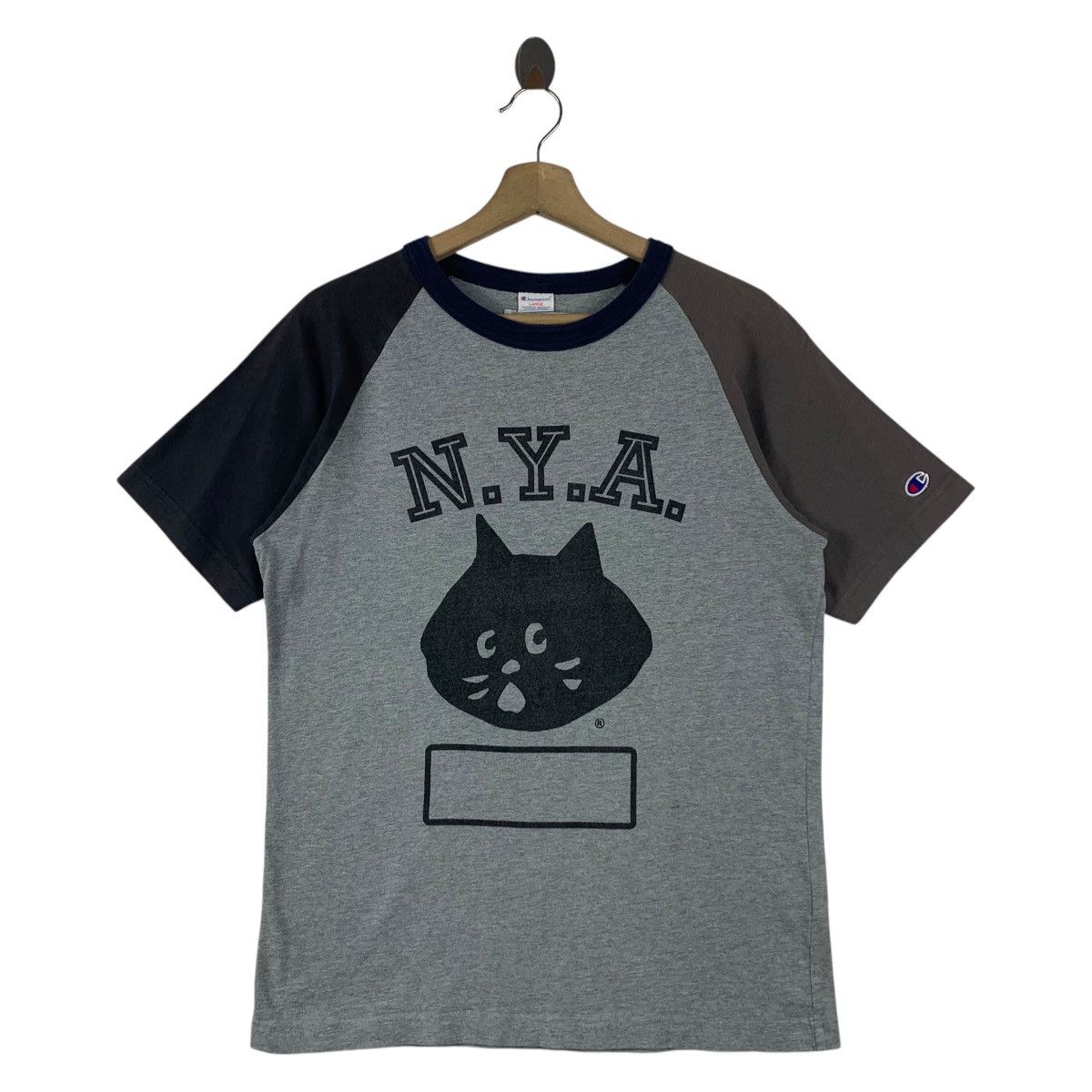 Champion × Issey Miyake × Ne-Net CHAMPION X NE- NET Issey miyake nenet logo japanesebrand tee Size US L / EU 52-54 / 3 - 1 Thumbnail