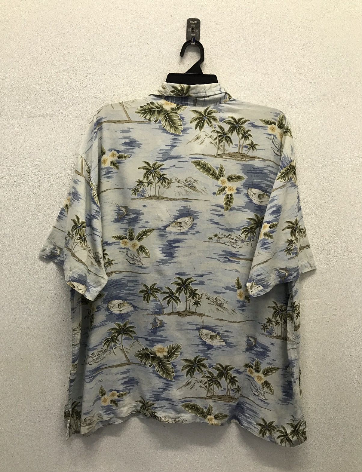 L.L. Bean × Vintage L.L. Bean Short Sleeve Shirt Button Up Size US L / EU 52-54 / 3 - 2 Thumbnail