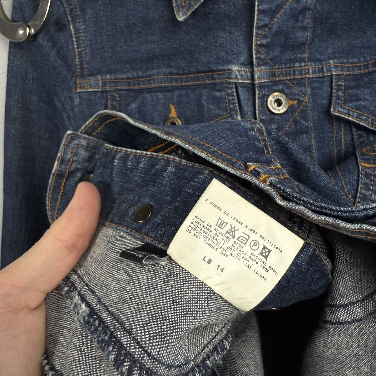 Dolce & Gabbana Vintage Jeans Jacket Dolce & Gabbana Avant Garde Size XS / US 0-2 / IT 36-38 - 6 Thumbnail