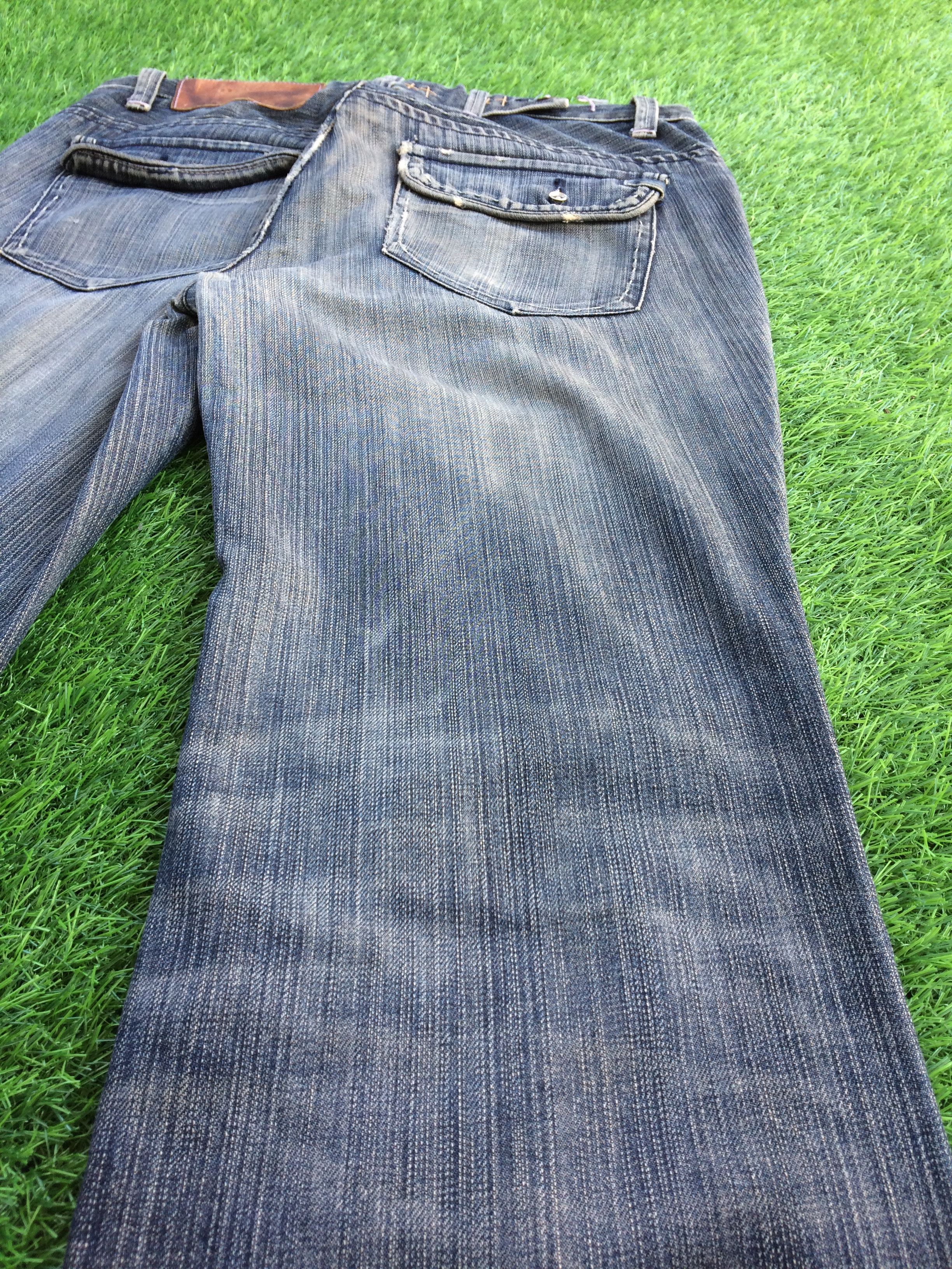 Japanese Brand × Jean Japanese Straight Leg Denim Jeans Pants #D-822 Size US 33 - 8 Thumbnail