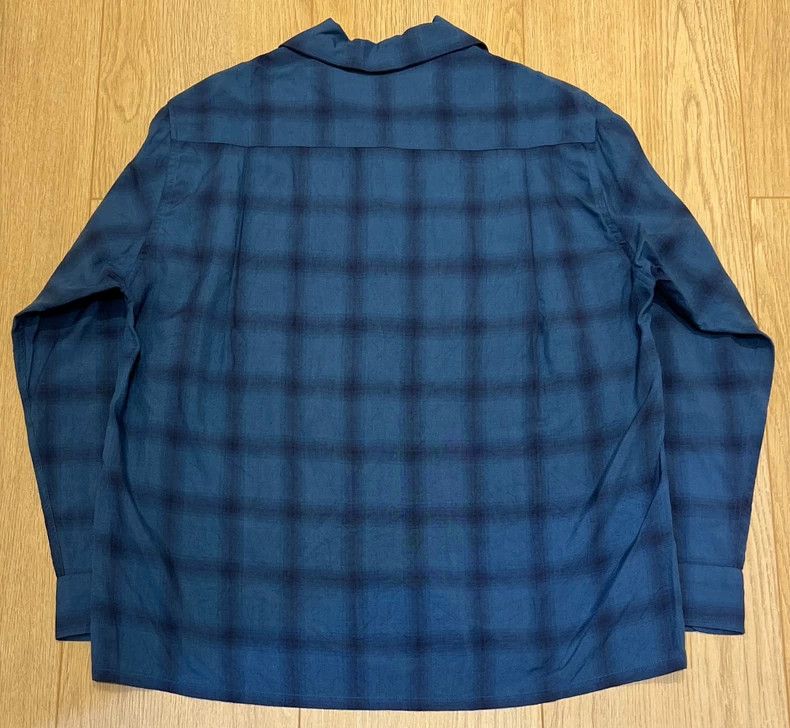 WACKO MARIA Check Open Collar Shirt