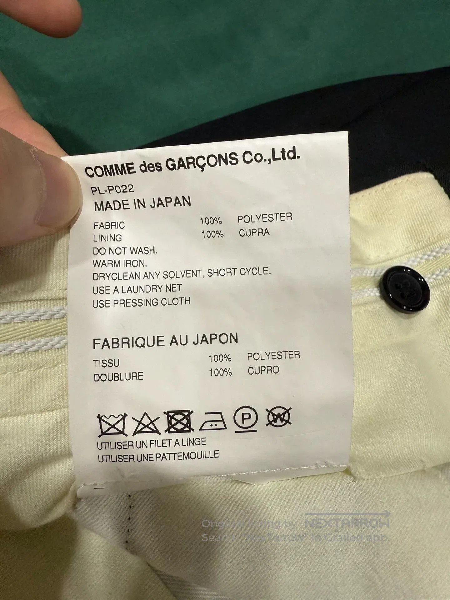 Comme des Garcons Comme Des Garcons Homme Plus Dress Pants. Size US 38 / EU 54 - 4 Thumbnail