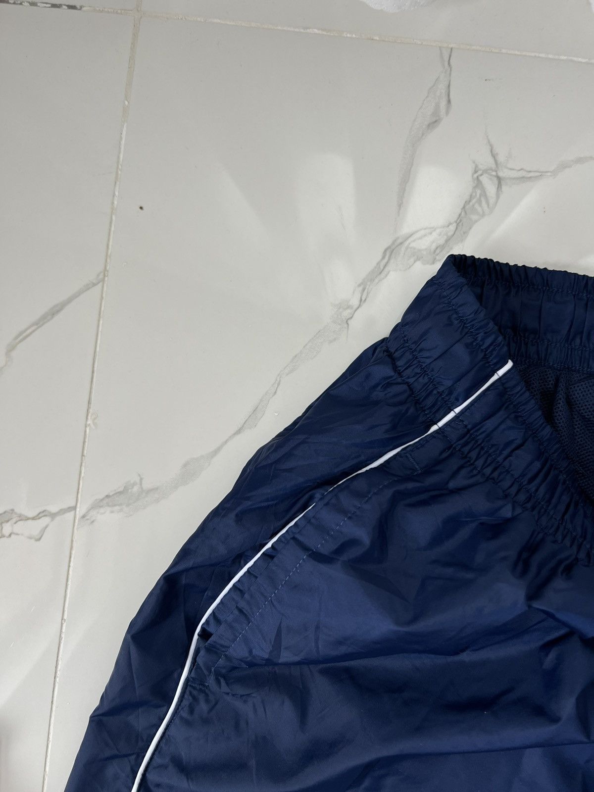 Nike × Vintage 90’s NIKE SWOOSH LOGO BAGGY TRACK PANTS Y2K GORPCORE Size US 34 / EU 50 - 6 Thumbnail