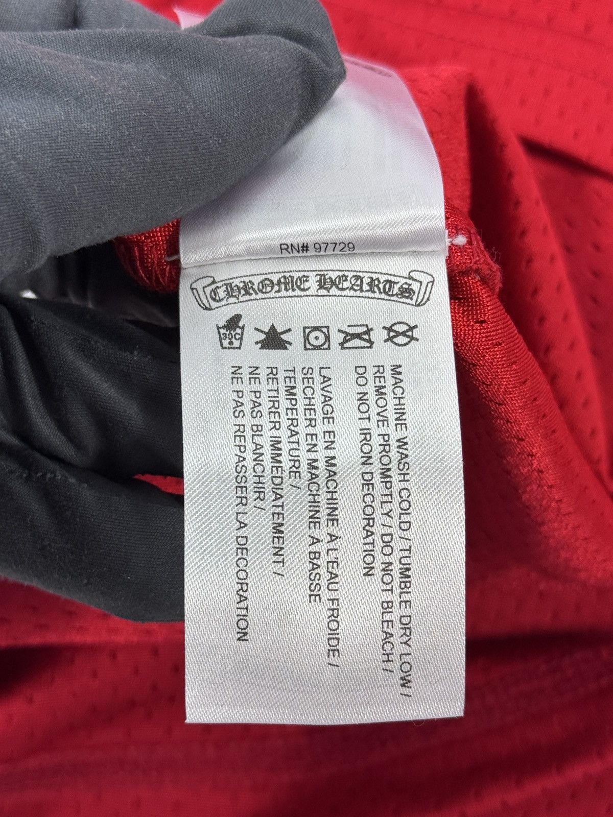 Chrome Hearts PPO FORM TEAM PRINT SHORT SLEEVE MESH JERSEY Size US M / EU 48-50 / 2 - 7 Thumbnail