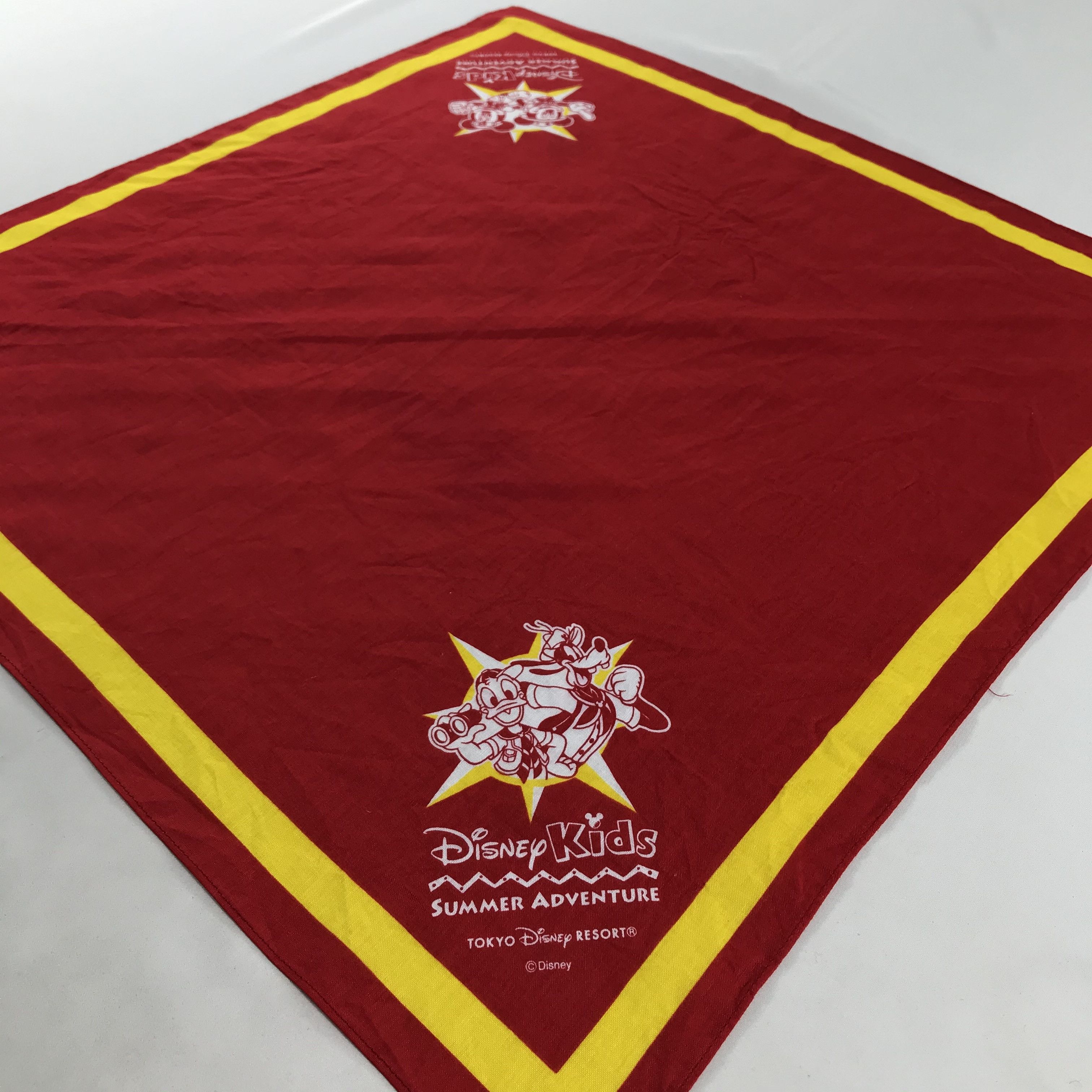 Disney × Vintage Disney Bandana / Handkerchief / Neckerchief - S1812 Size ONE SIZE - 2 Thumbnail
