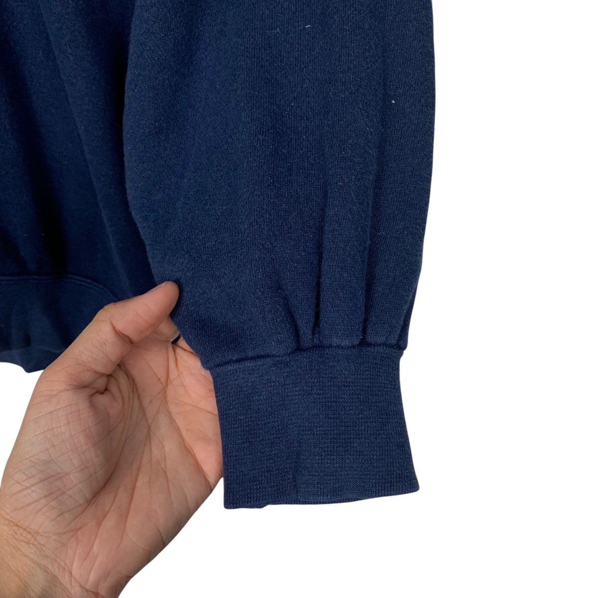Japanese Brand Flancia Blue Beach Crewneck Sweatshirt Size US M / EU 48-50 / 2 - 9 Thumbnail