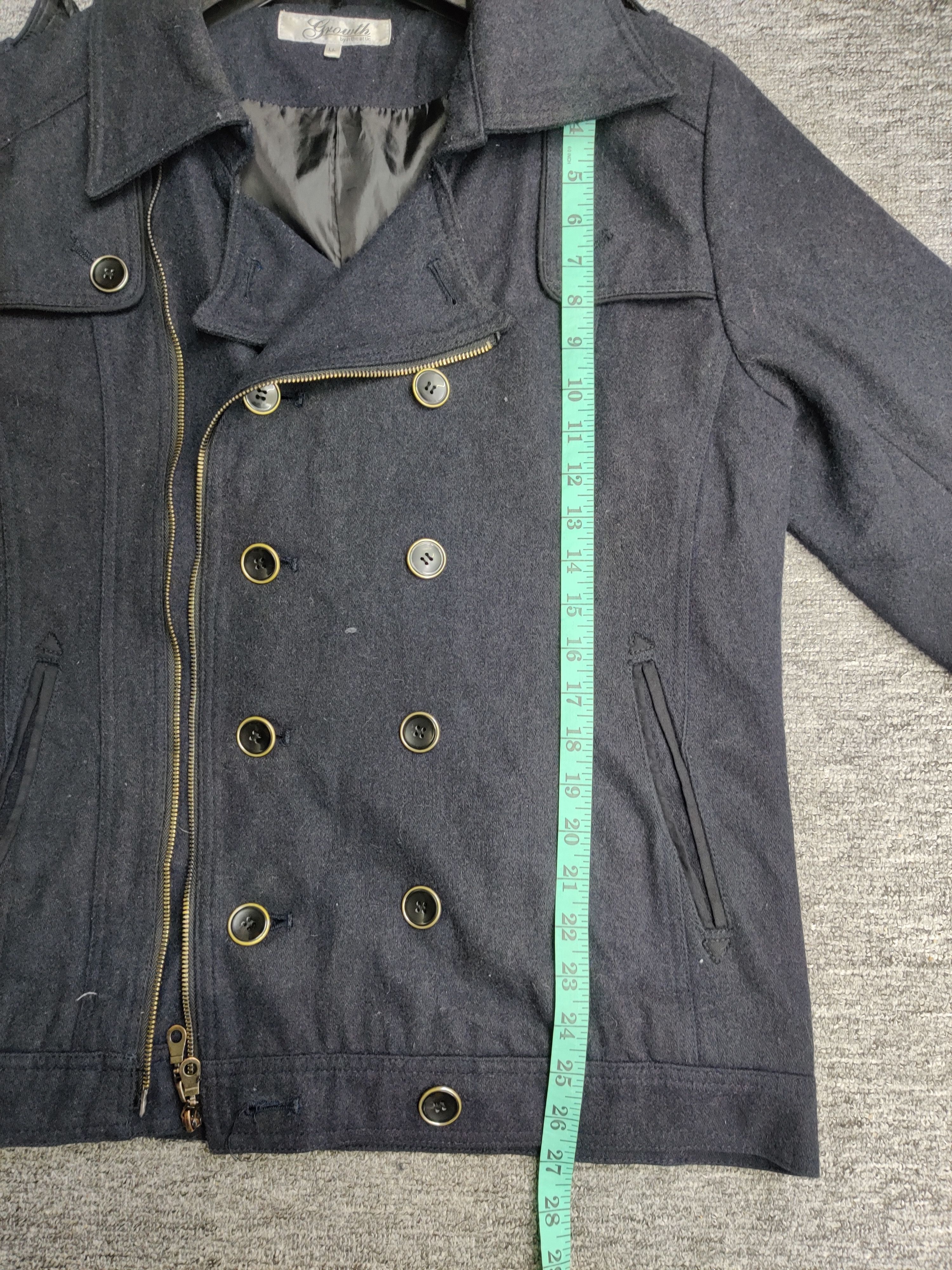 In The Attic Vintage Growth By In The Attic Double Breasted Coat Size US M / EU 48-50 / 2 - 18 Thumbnail
