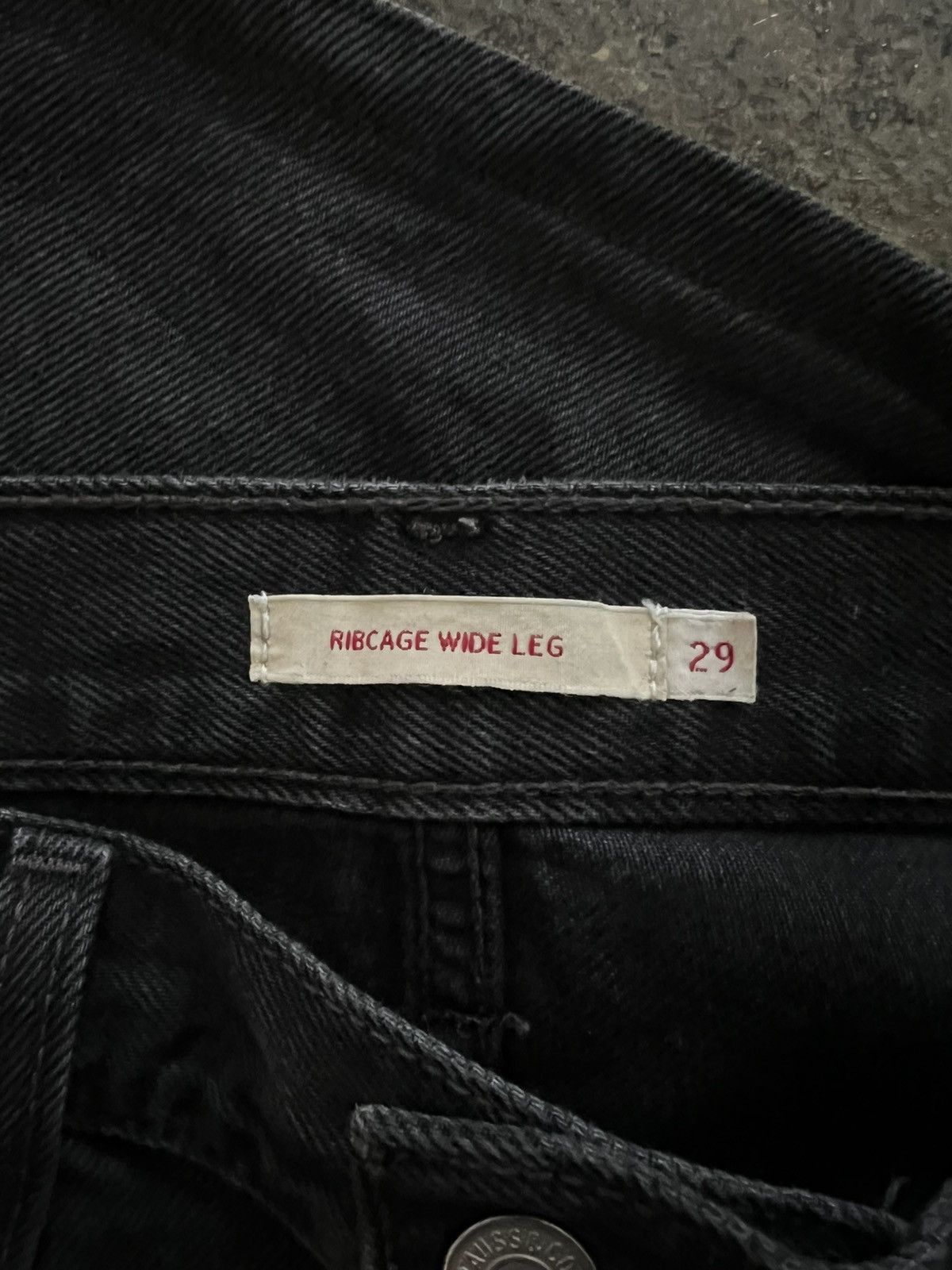 Levi's LEVIS RIB CAGE WIDE LEG DENIM Size 29" - 3 Thumbnail
