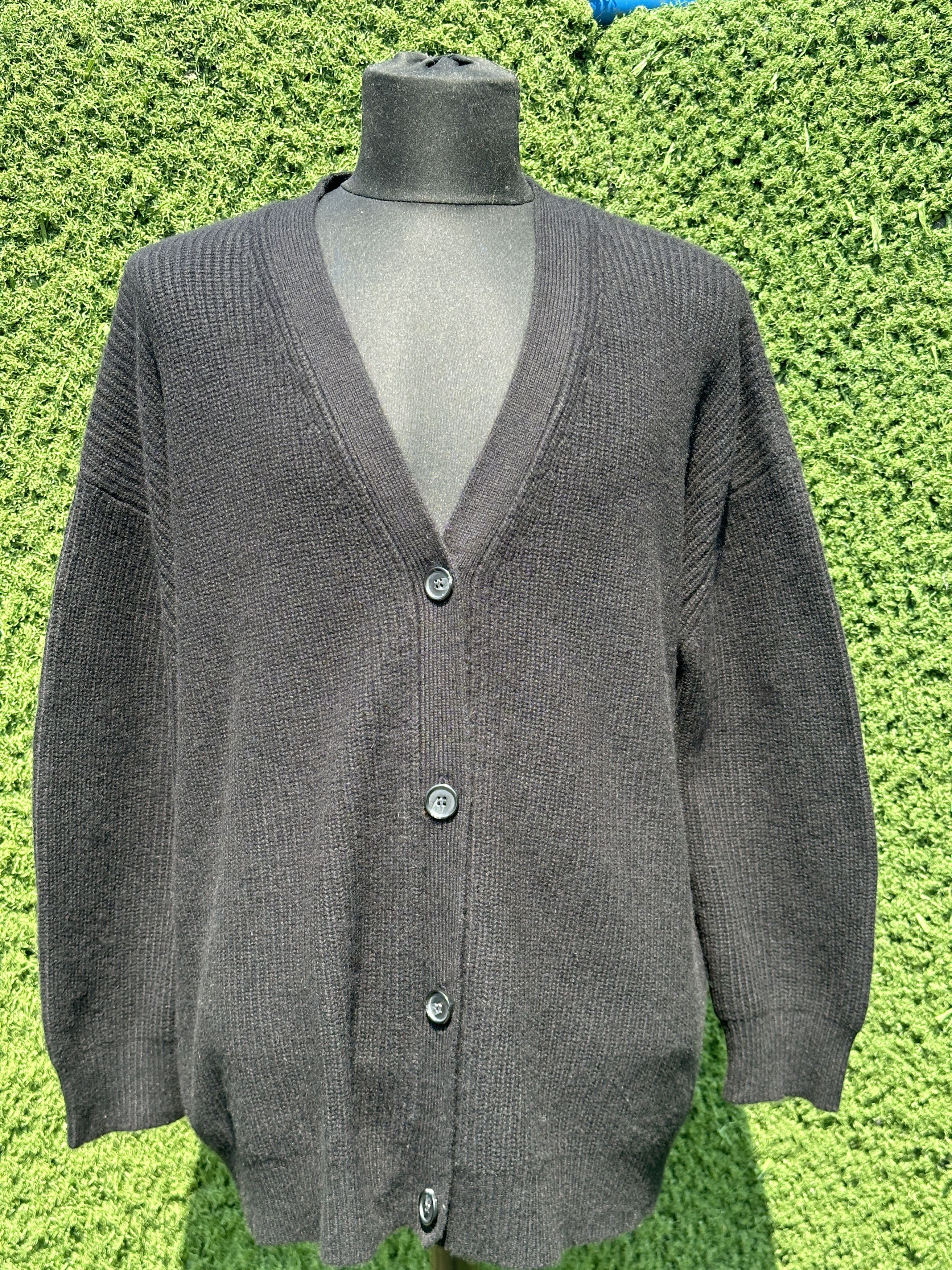 Other Jenni Kayne Knit Cocoon Cardigan 100% Cashmere Black Size L Size L / US 10 / IT 46 - 7 Thumbnail