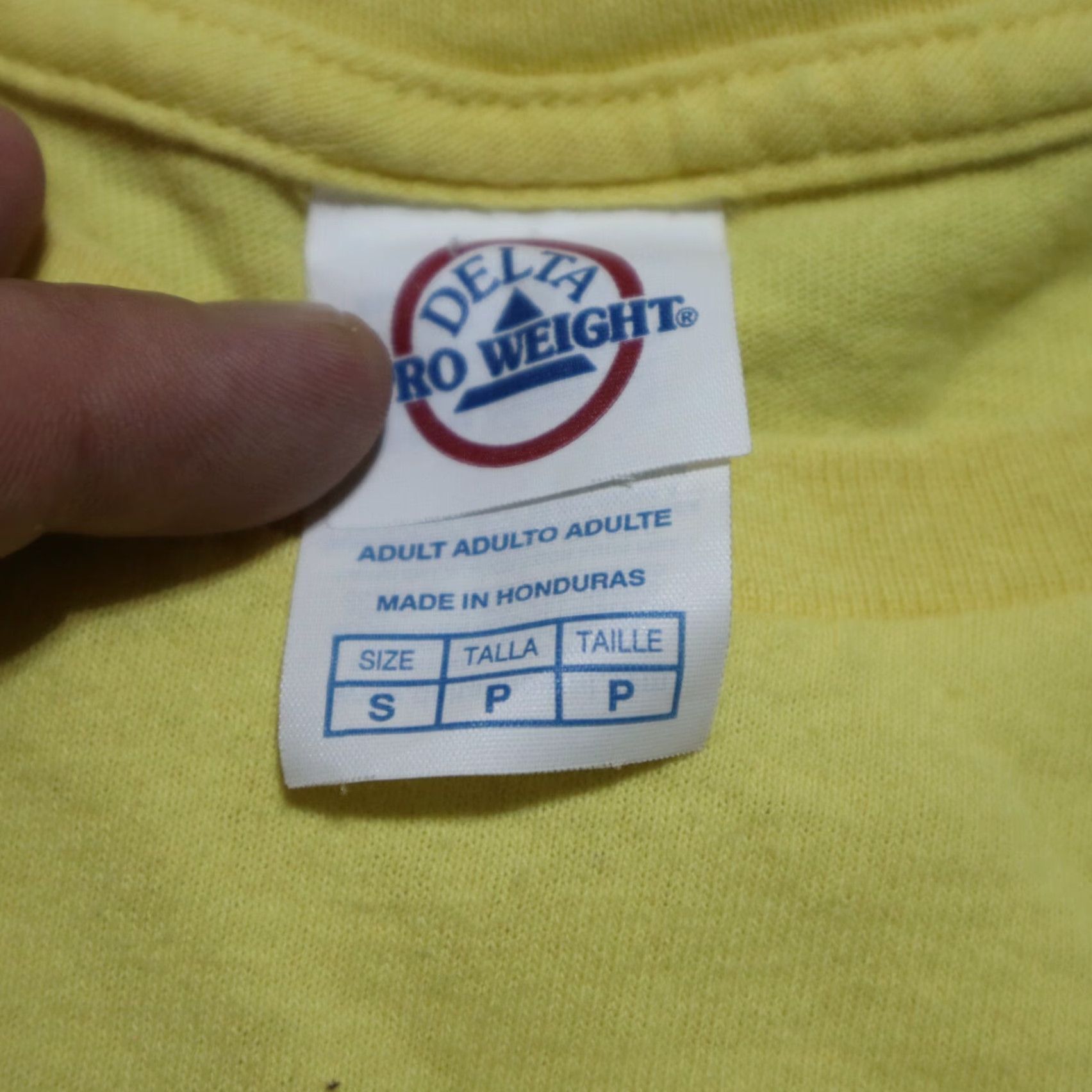 Delta Myrtle Beach South Carolina Southern Sweet Yellow Tee T-Shirt Size S Small Size US S / EU 44-46 / 1 - 6 Thumbnail