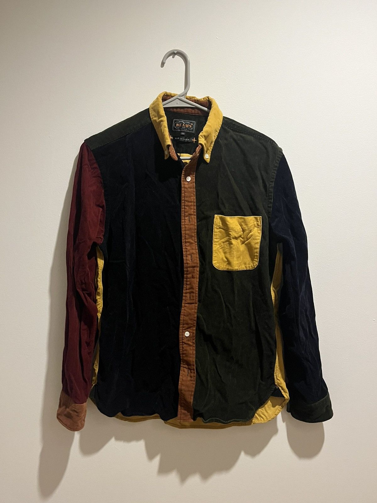 Beams Plus Beams Plus Panel Corduroy Shirt Size US M / EU 48-50 / 2 - 1 Thumbnail