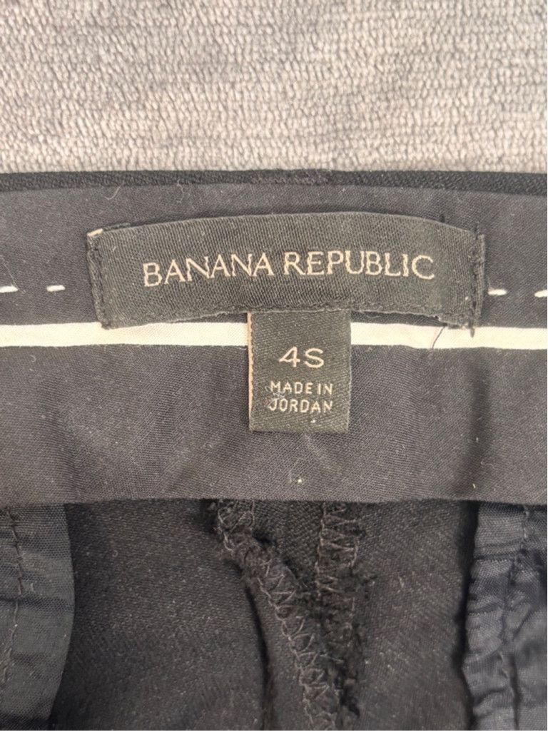Banana Republic Women's Banana Republic Pants, 4S, Black Size 27" / US 4 / IT 40 - 8 Thumbnail