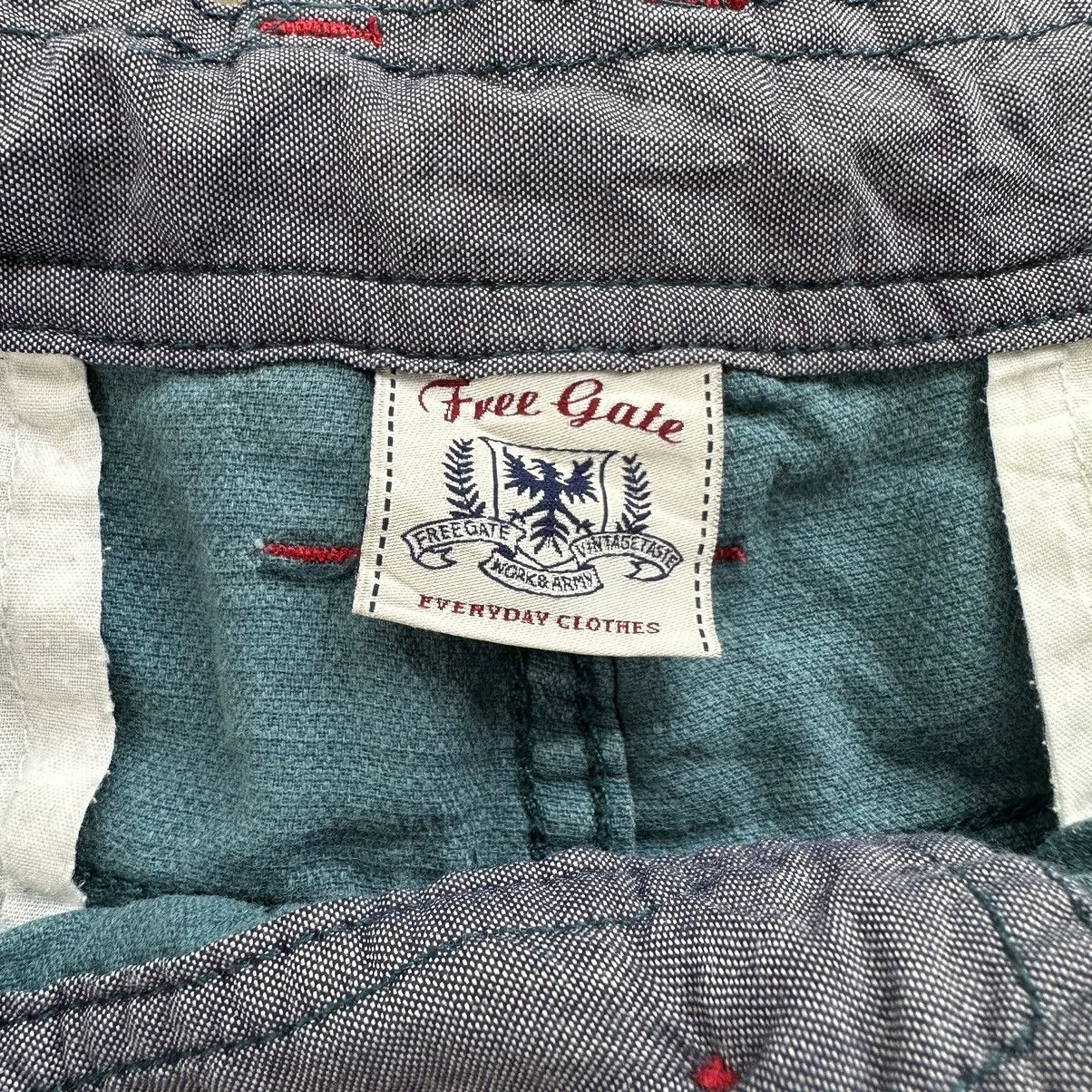 Japanese Brand × Vintage Rare🔥 Vtg Japanese Free Gate Casual Trousers Pants Size US 30 / EU 46 - 6 Thumbnail
