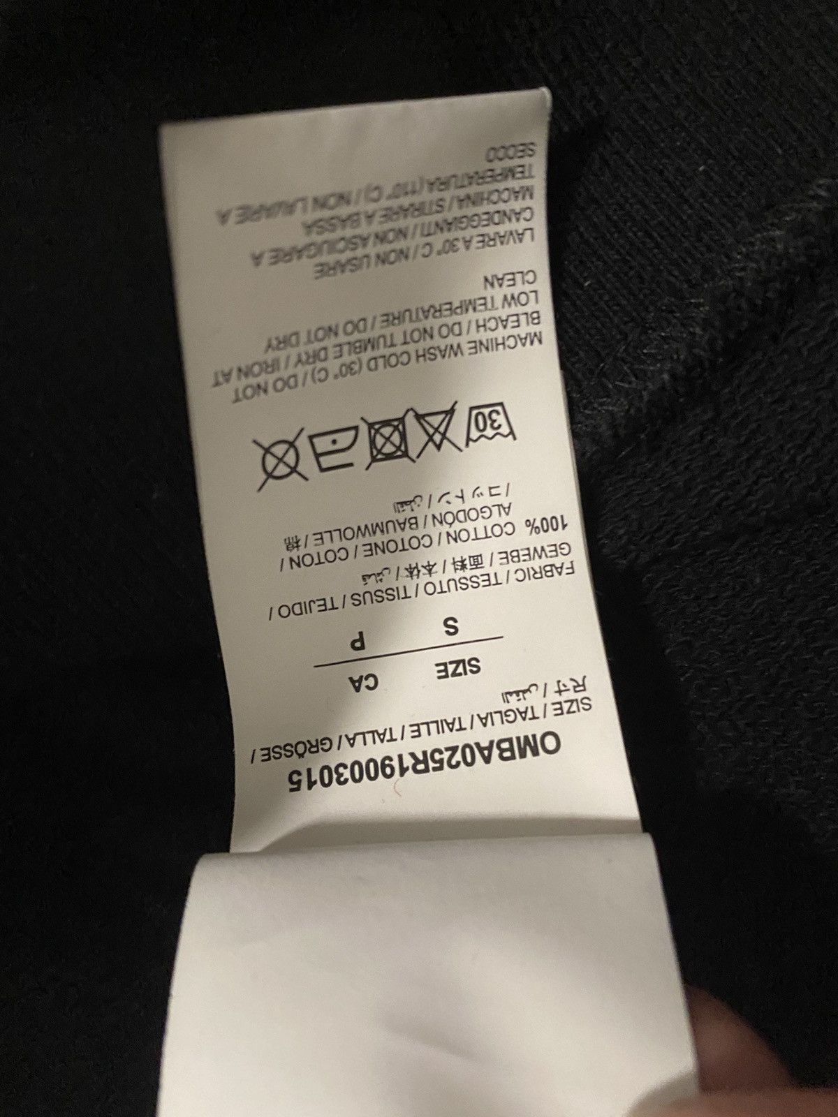 Off-White Offwhite "impressionism" diag stencil sweatshirt Size US S / EU 44-46 / 1 - 6 Thumbnail