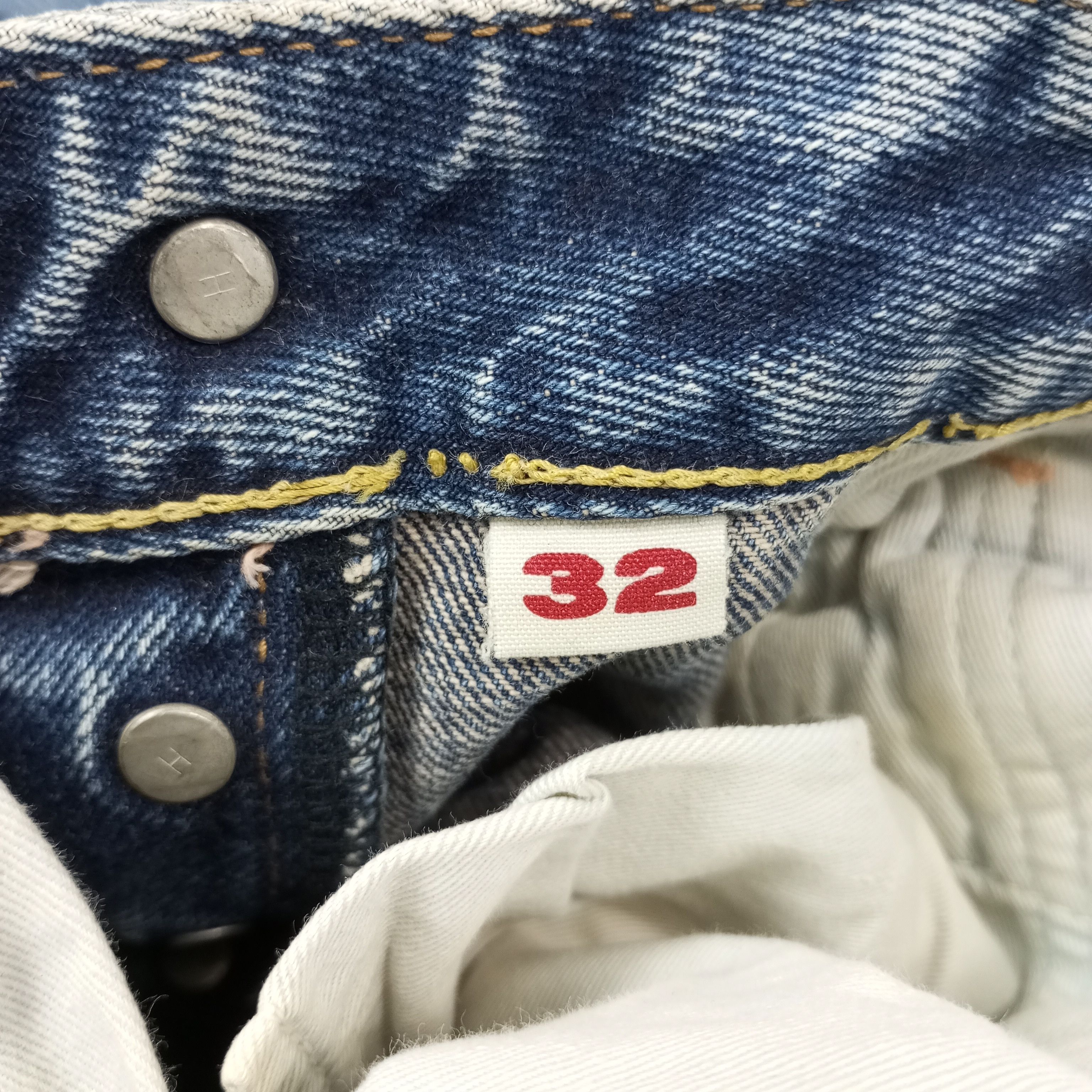 Japanese Brand Vintage Hramchm Japanese Brand Distressed Jeans c244n29 Size US 31 - 14 Thumbnail