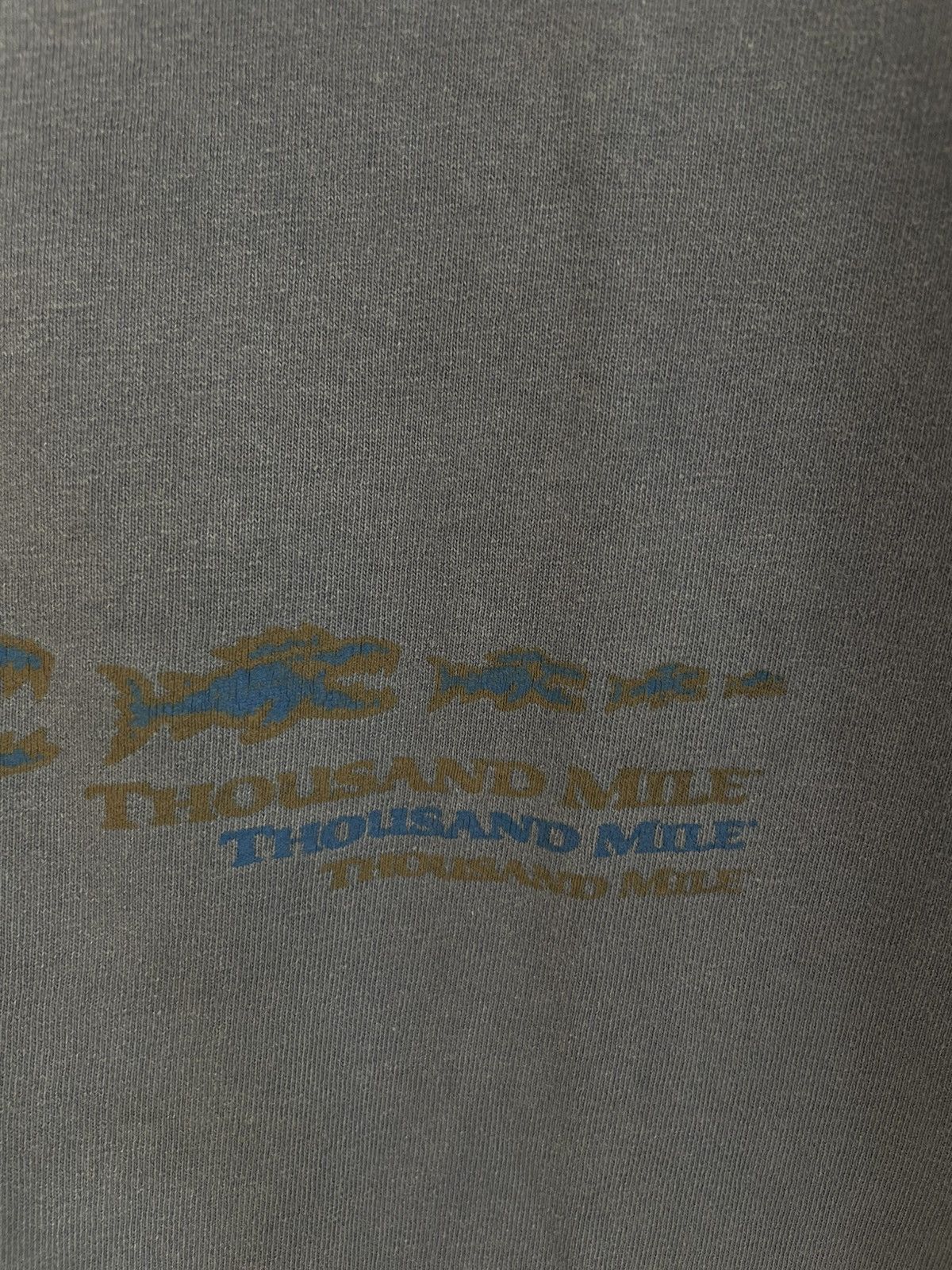 Vintage Vintage 90s Thousand Mile Outdoor wear t shirt Size US M / EU 48-50 / 2 - 6 Thumbnail