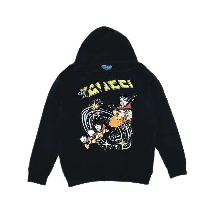 Gucci Gucci x Disney Cartoon Donald Duck Hoodie-2507 Size S / US 4 / IT 40 - 8 Thumbnail
