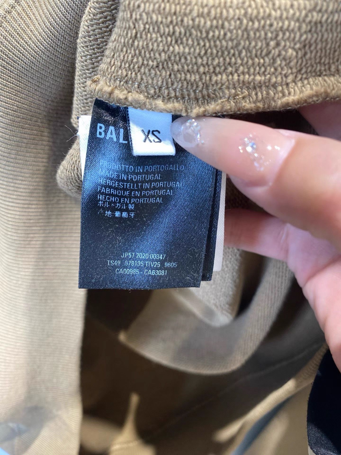 Balenciaga Balenciaga Khaki Hoodie with Crown, Wheat & Letter Print K36 Size XS / US 0-2 / IT 36-38 - 4 Thumbnail