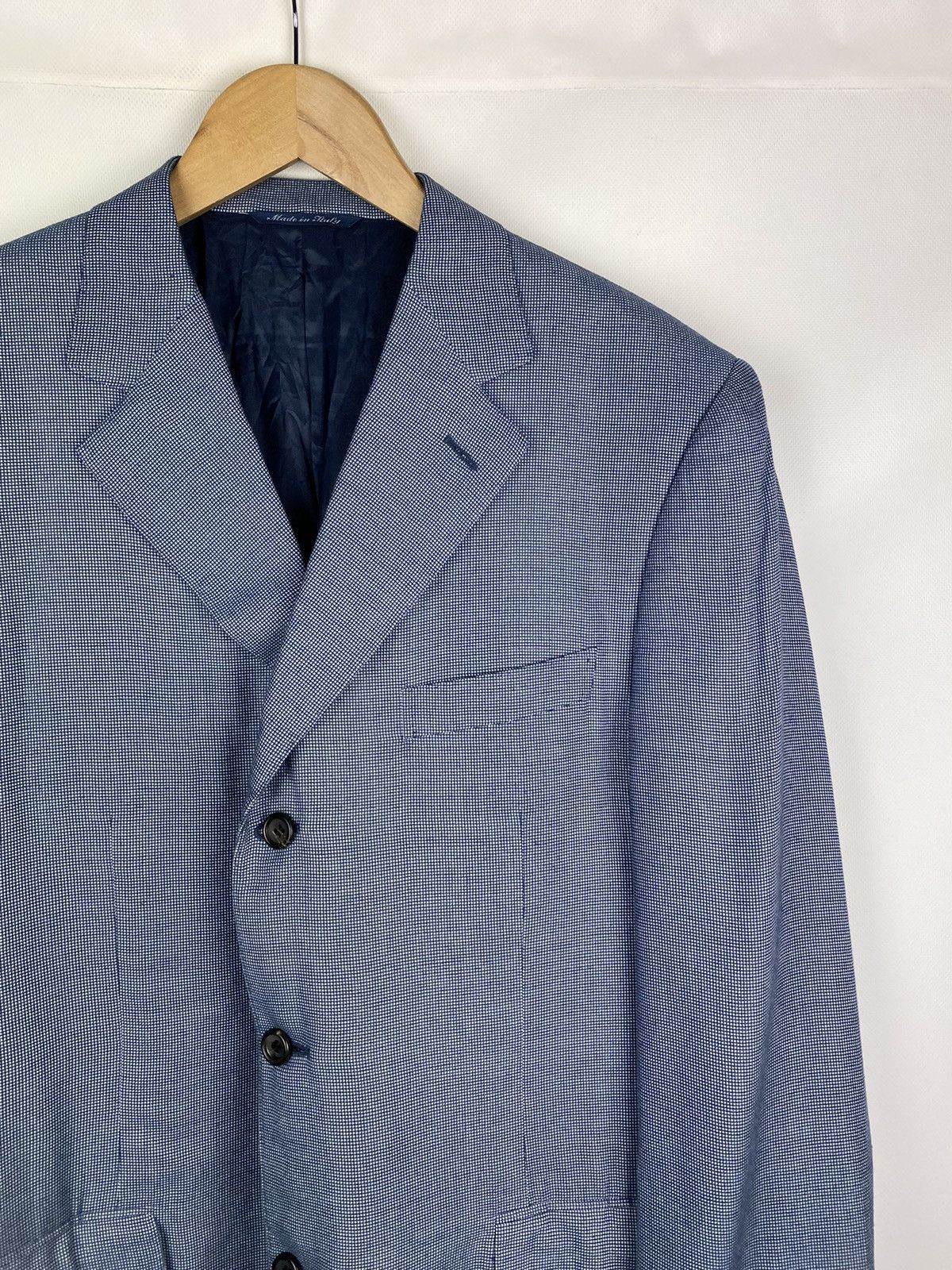 Canali Canali men’s bamboo blazer jacket sport coat size US 42 Size 42R - 5 Thumbnail