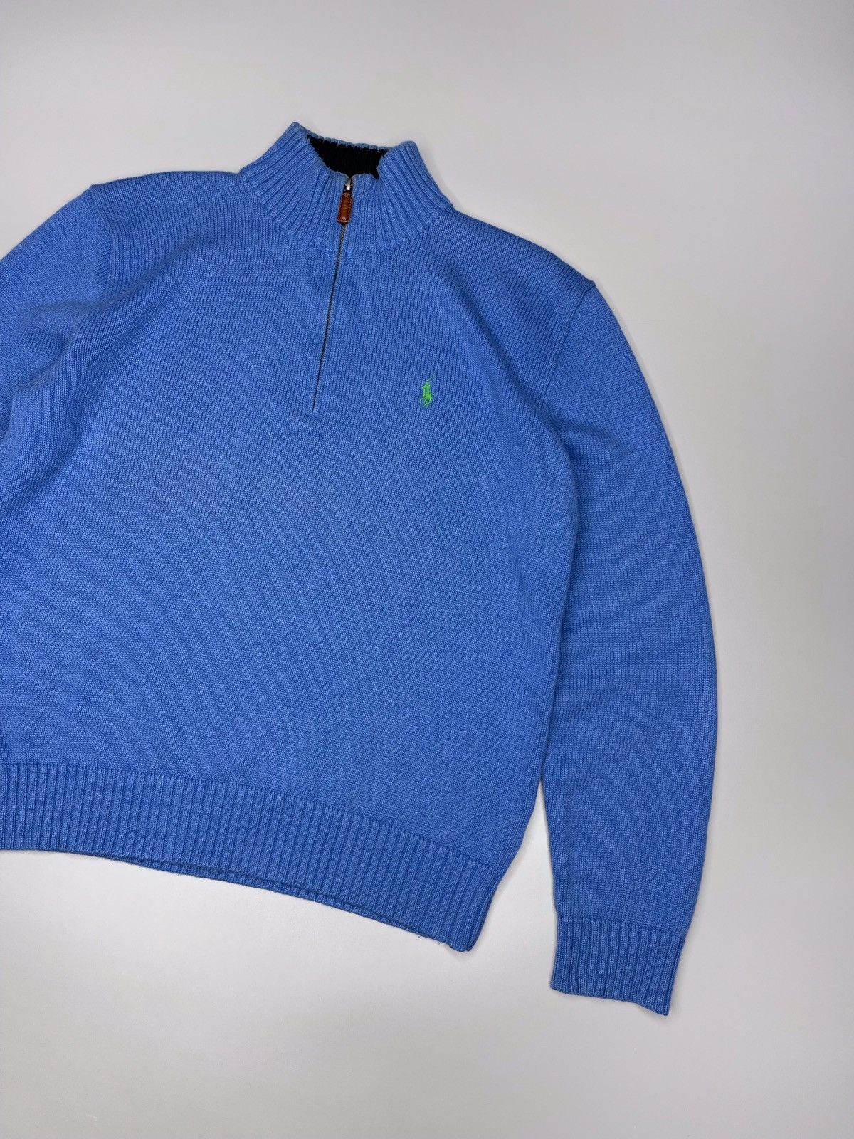 Polo Ralph Lauren Vintage Polo Ralph Lauren 1/4 Zip Jumper Sweater Size US M / EU 48-50 / 2 - 2 Thumbnail